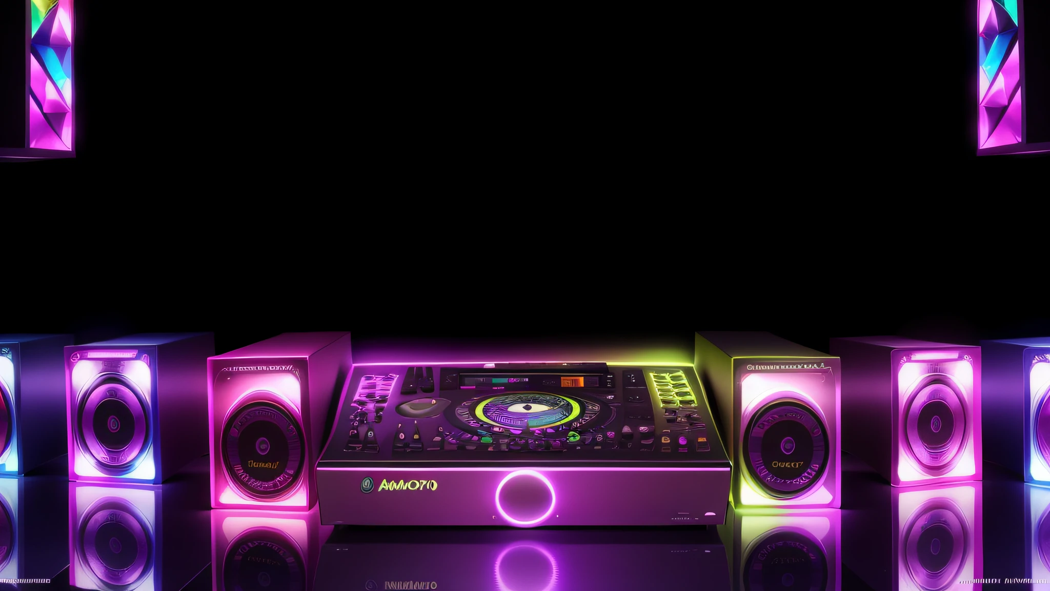 diamante. detalhes neon. rainbowart, caixa de som. music. alto falante. Colouring. CD. CD Decoration. CDS.