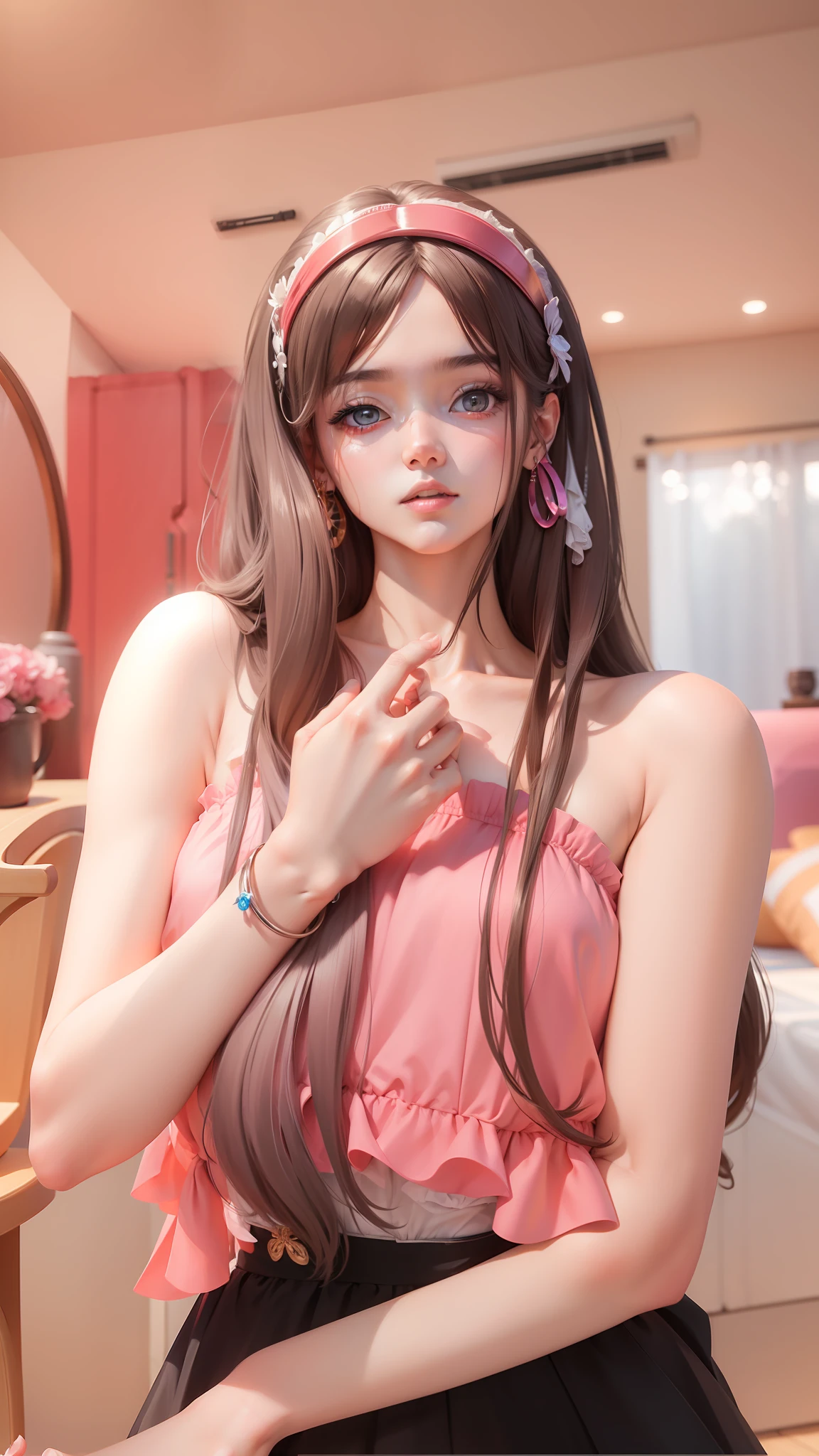 ridiculous resolution, high resolution, (masterpiece:1.4), super detailed, girl sweety, , 4k, donghua --v 6