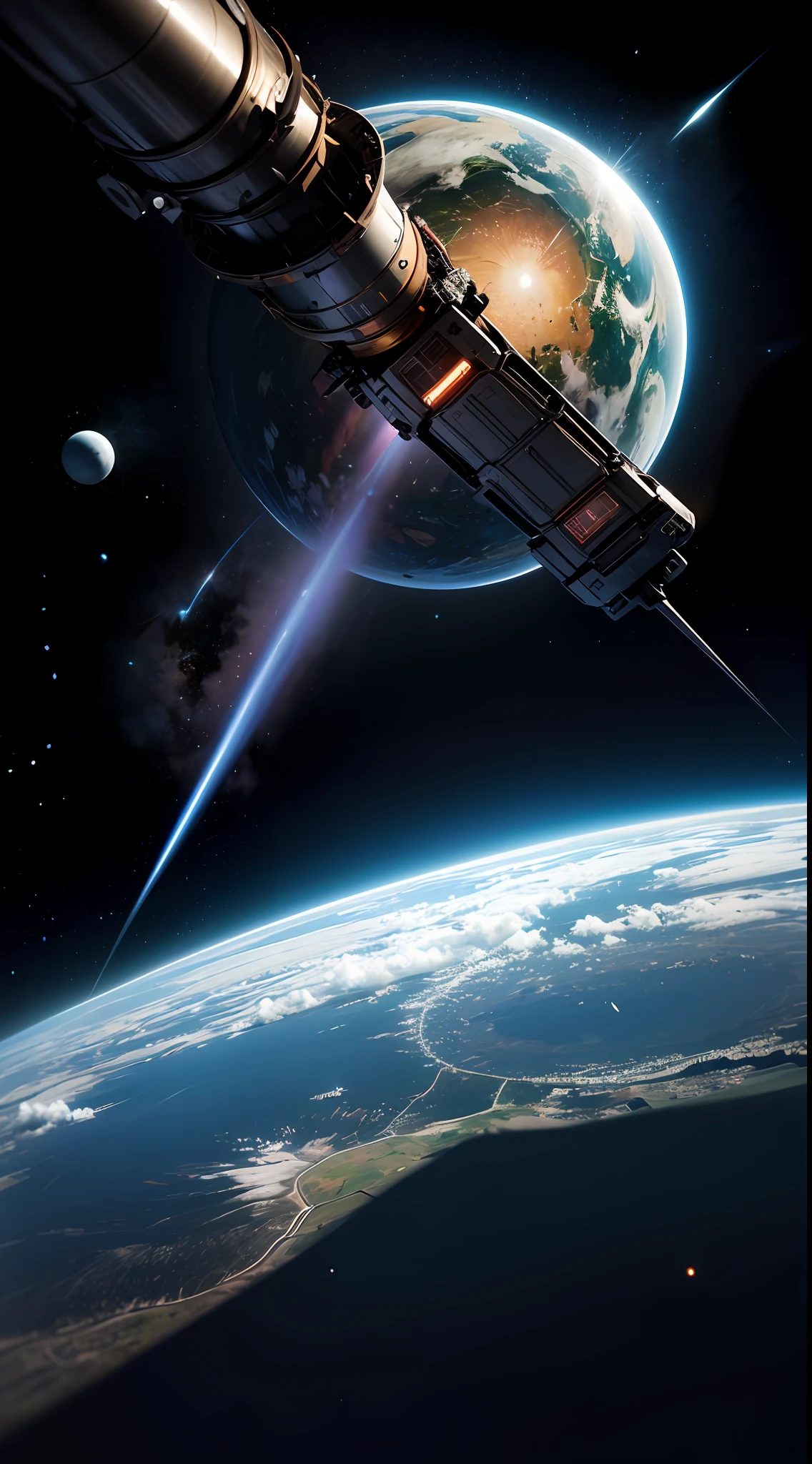 These planets are fictional planets that appear in various media of the science fiction genre as story-settings or depicted locations. Some of these planets include, Korad by Felix Mondejar: A Counter-Earth planet inhabited by an advanced alien race that has (mis)guided humankind through several turning points in history by mistake, miscalculation and underestimation of humankind’s ability to see meaning where there isn’t any1, Drakon’s Folly, A planet that is well-suited for Earth crops but has enormous indigenous predatory invertebrates that the colonists called Blueworms2, digital Realistic, Highest resolution images, highest quality, super detailed, 8k quality, galaxy world, space, Future planets, galaxies, ((no living things: 1.8)), ((place cyberpunk 2077:0.8)),