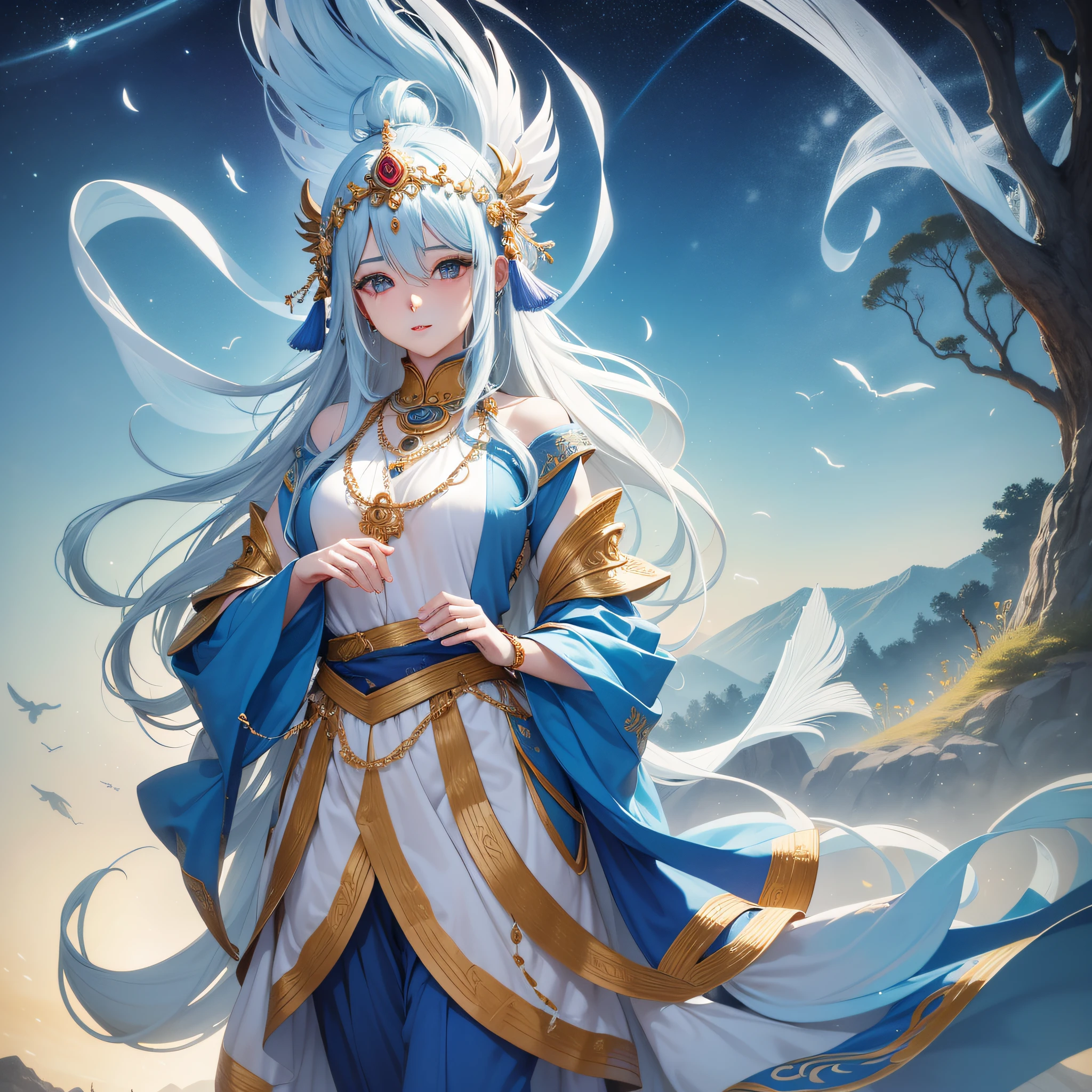 Gandhava(Gandharva)ha、It is an imaginary creature that appears in Indian lore.、Known as the Inhabitants of the Sky。Below is、Let's express a general image of Gandhava with keywords:
Indian Lore
Inhabitants of the Sky
Beautiful singing voice
Patron of Music and Art
Angelic Beings
god々Beings that interact with
Also known as a hermit or saint
Deep connection with nature and music
Beautiful figure and elegant presence
God of Love々Related to
Gandava is in Indian folklore、Has a beautiful singing voice and musical talent、It is a resident of the sky and is worshipped as the guardian of art and music.。They have a beautiful figure like an angel.、Deities々and interact with hermits、God of Love々It may also be depicted in connection with。pure、Deeply connected to nature and music、a person々It is imagined as a presence that brings rich emotions and joy to。