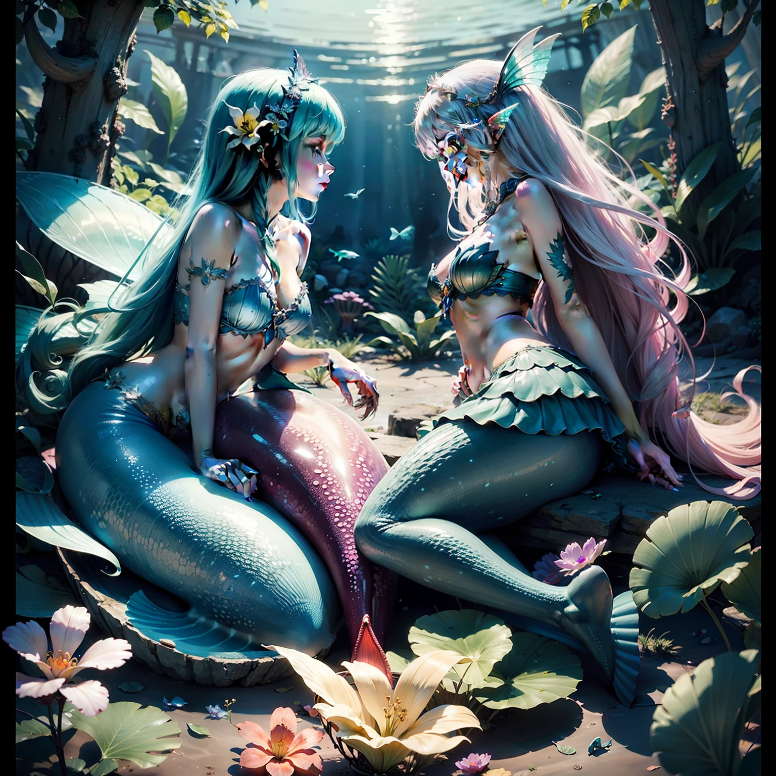 FAIRIES AND MERMAIDS