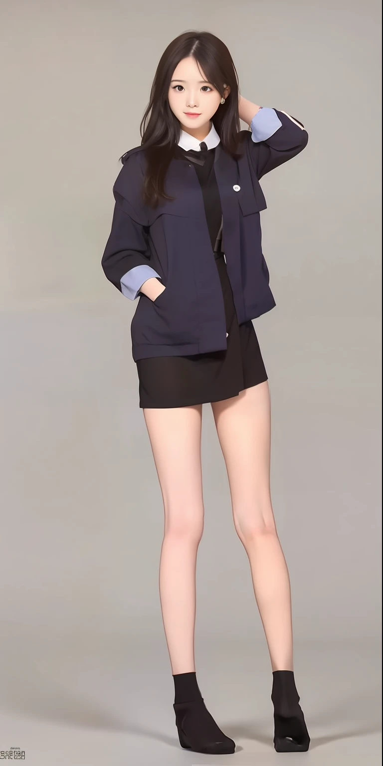 nsfw, masterpiece, bset quality, realistic, 1girl,white thighhighs,nurse uniform, mutiple views, ass views and dress views, (PureErosFace_V1:0.7),
