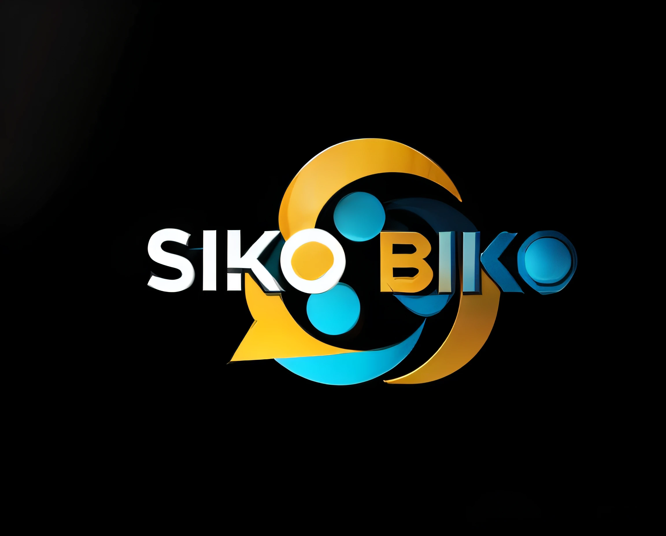 This is a logo, it is a little blurry, it needs to be cleaned up and the text and letters of the logo should be clear.