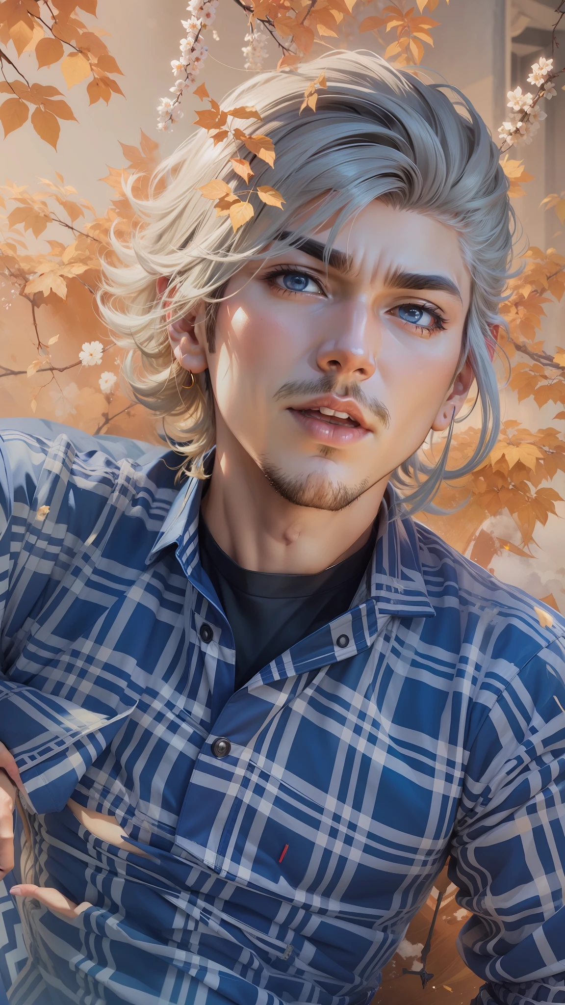 create anime , male