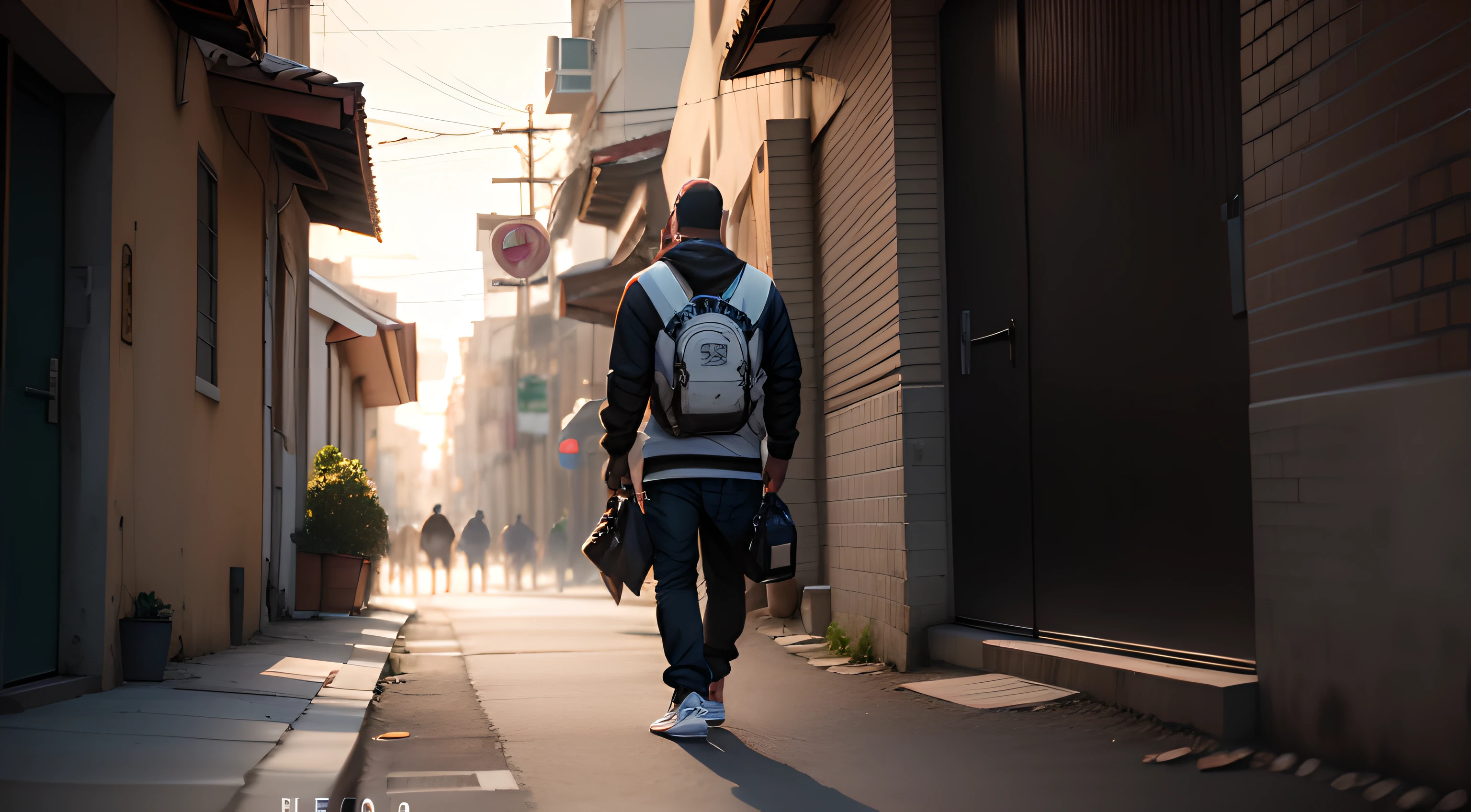 modelo homem parado em uma rua, com moletom marrom, white sweatpants, White sneakers with brown stripe, brasileiro, foto RAW, (detalhe insano da pele), (pele fotorrealista: 1.2), hdr, (detalhes insanos, hiper realismo: 1.2), soft-lighting, (rim lighting: 1.3), color grading, focado, (alto detalhe da pele: 1.2), color correction, obra-prima, melhor qualidade, 8k, 5D Canon, f/1.8, iso 6400, grande angular, HDR, bloom, chromatic aberration, fotorrealista, extremamente detalhado, trending in the artstation, trend in cg society, Intrincado, alto detalhe, dramatic, formato da imagem horizontal