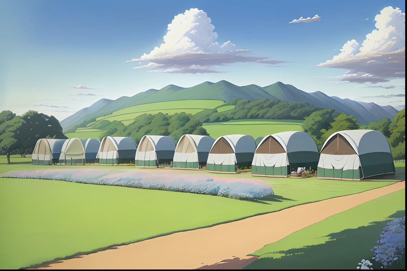 __landscape__, foto ultrawide, morning, clear sky, blue skies (((melhor qualidade)),azul_heaven, arbusto, nuvem, dia, campo, grama, Colina, evento de esportivo radical, various Espositores Canvas gazebos, tendas de espositores, pessoas, carros off-road estacionados, memtanha, Natureza, em_grama, ao ar livre, aberto, caminho, PLANTA, power_Linhas, estrada, ruins, Paisagem, heaven, nascer do sol, tree, Twilight, utilidade_vara, (((RAW))),
Realista, Authentic, beautiful and amazing landscape oil painting Studio Ghibli Hayao Miyazaki petals pasture with blue sky and white clouds --v6