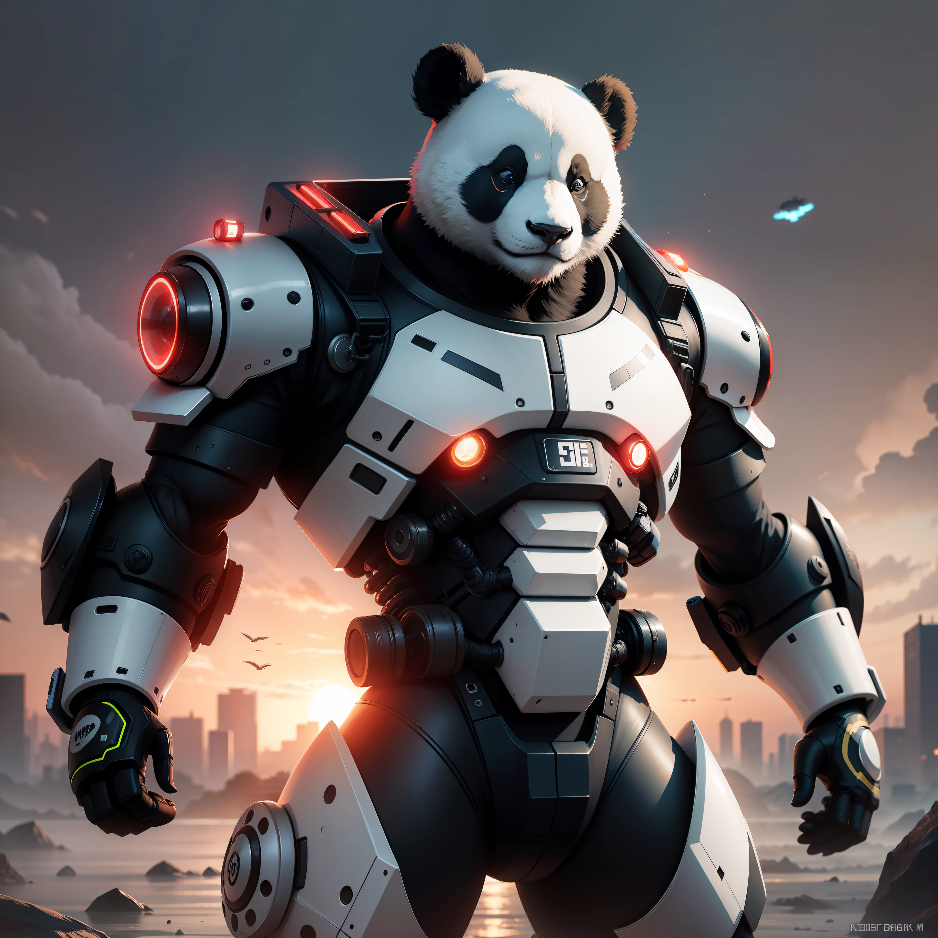 Panda mech，k hd