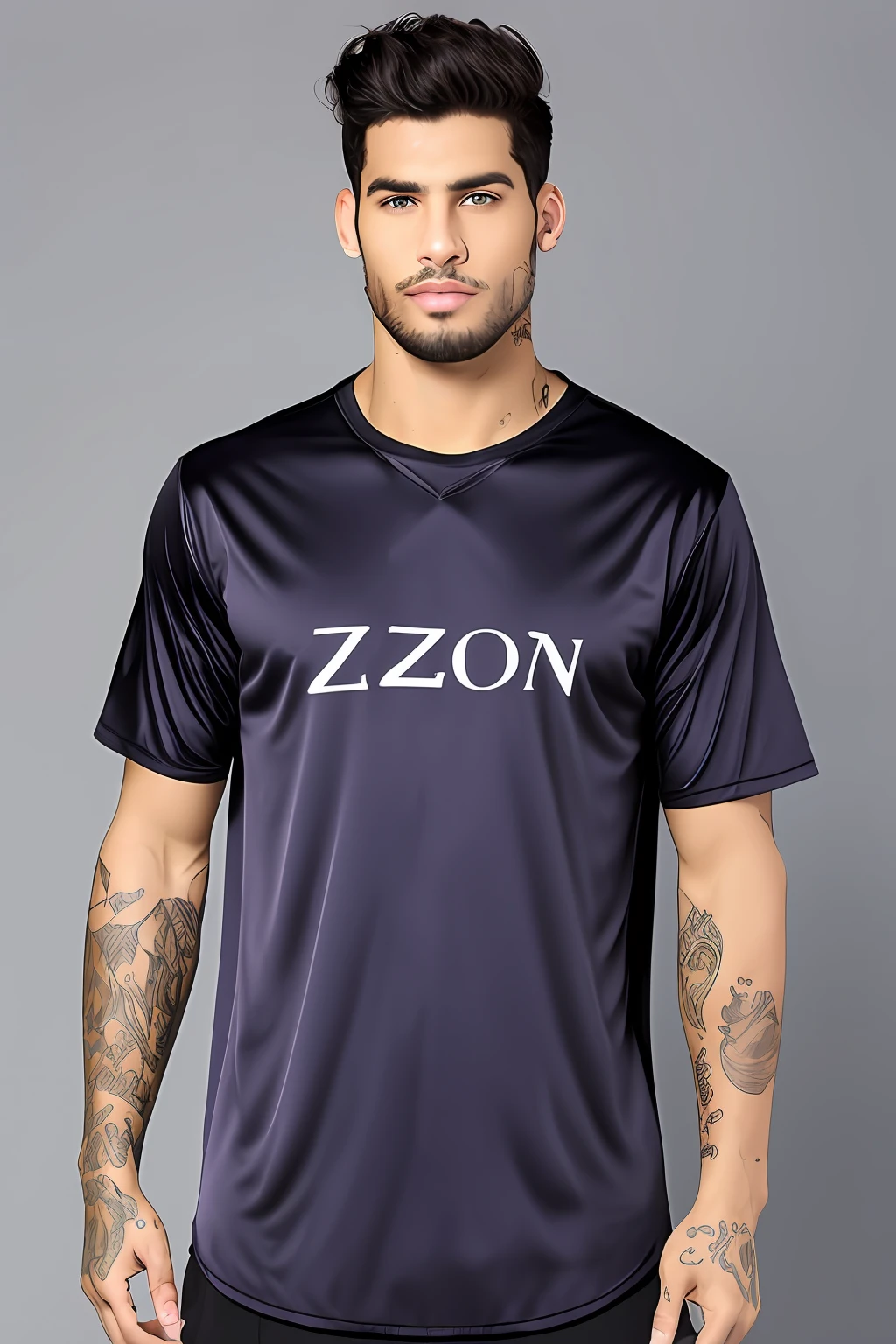 Marca de camisas com o nome "Ziron"
