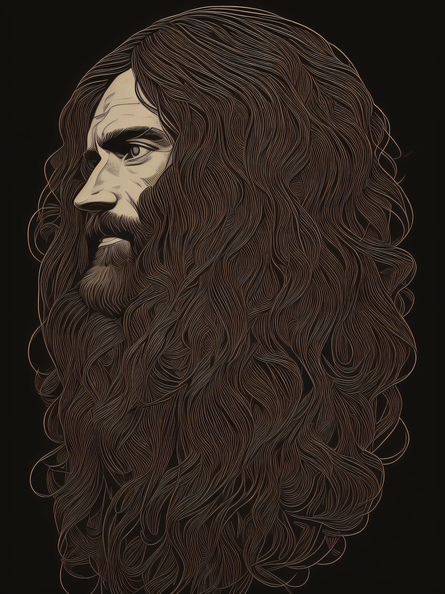 jesus, t-shirt art, 2D, ((black background :1, 5)), vector, vivid colors, jesus, masterpiece, best quality, intricate details, perfect symmetrical face, realistic details, gothic theme, rim light, moonlight, cinematic shading, Greg Rutkowisk
