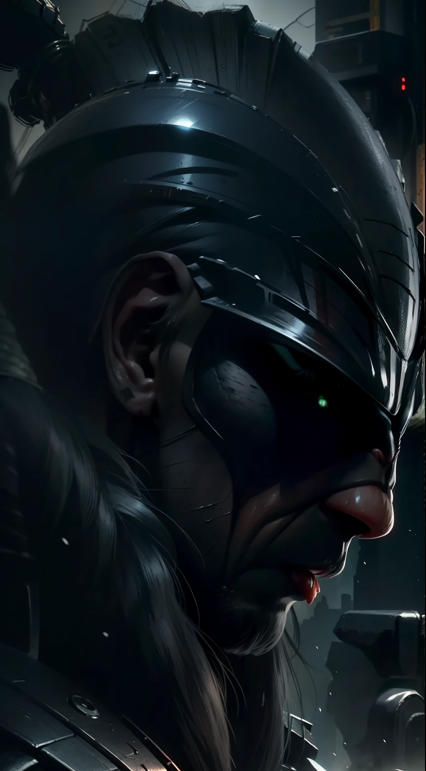 There is a black cat, who is looking at something, predator, The film "Predator", predator, The film "Predator", Zack Snyder, HQ 4K Phone Wallpaper, Sharp black skin, Shot from the movie "Predator", Blade, Johnny Silverhand, Poster shot, Cinematic. ", textless, Predator 2, profile shot, From the movie "Predator" 1987, Very sharp photoa