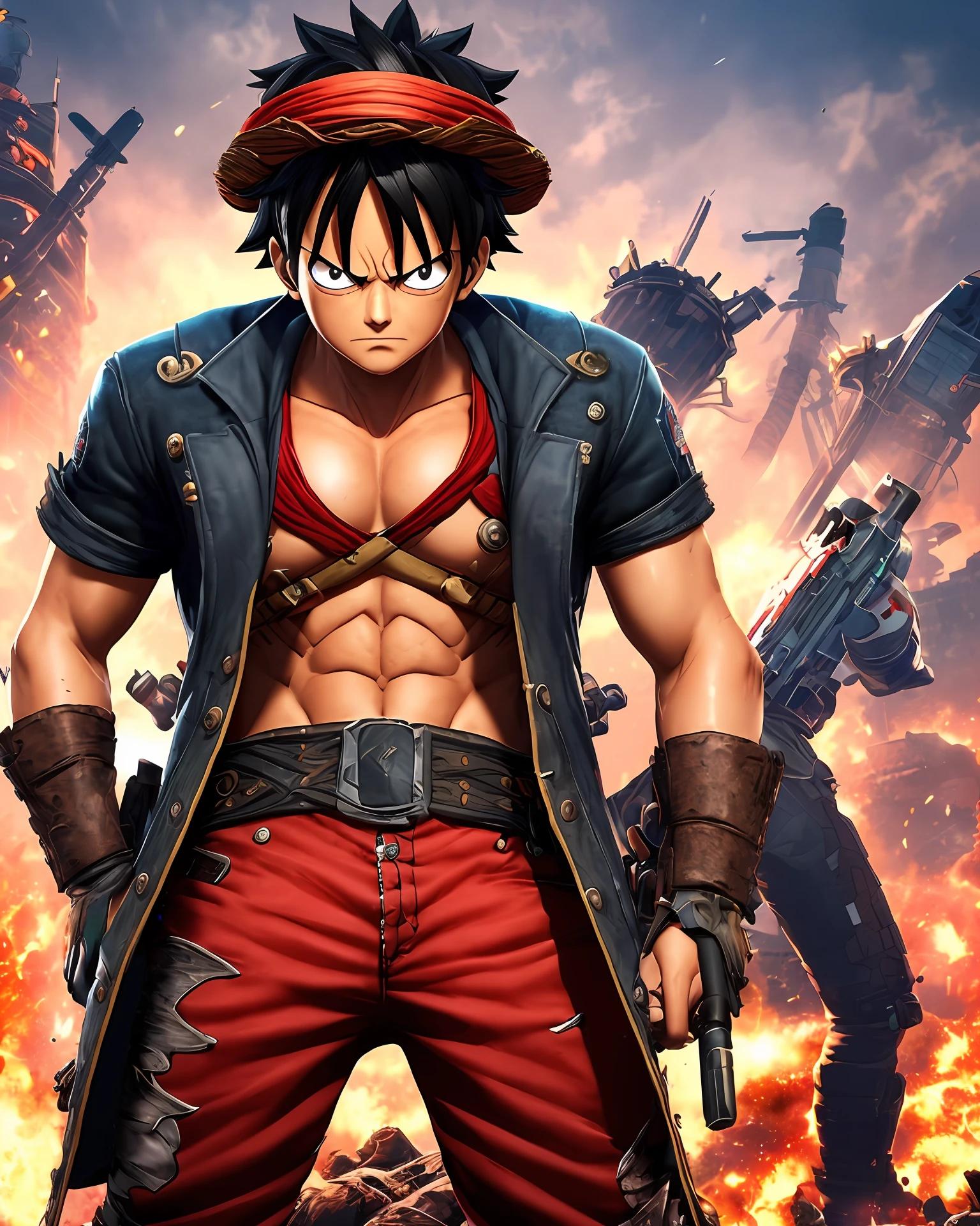 Luffy gears 5