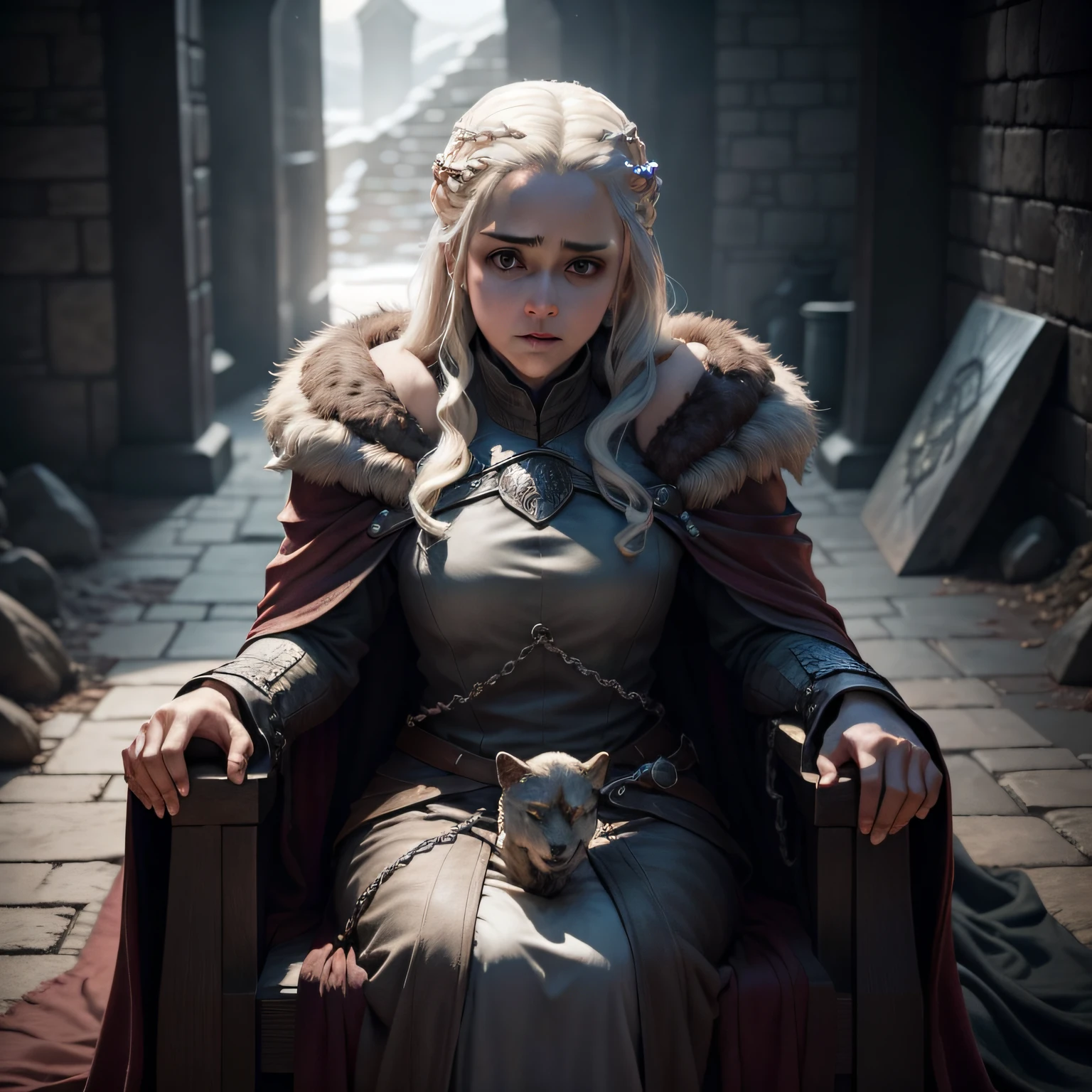 gerar um prompt do game of thrones stark