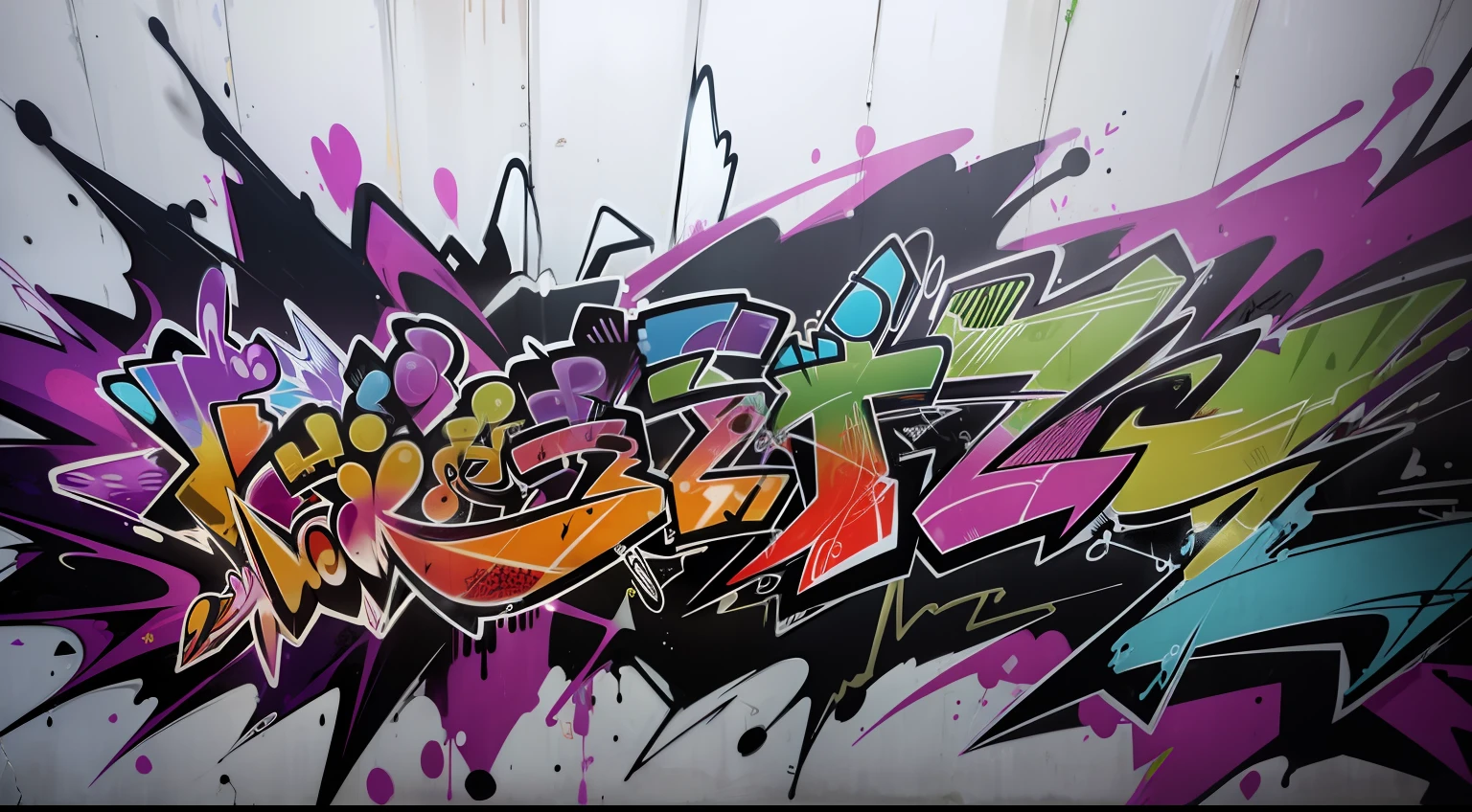 graffiti on a wall with a lot of different colors and shapes, graffiti art inspired by Anton Graff, shutterstock, graffiti, colorful graffiti, wall with colorful graffiti, street art 8 k, graffiti style, bold graffiti, intricate graffiti, graffiti concrete, urban graffiti, graffiti in background, grafitti, graffitis, graffiti art style, graffiti painting, graffiti on walls
