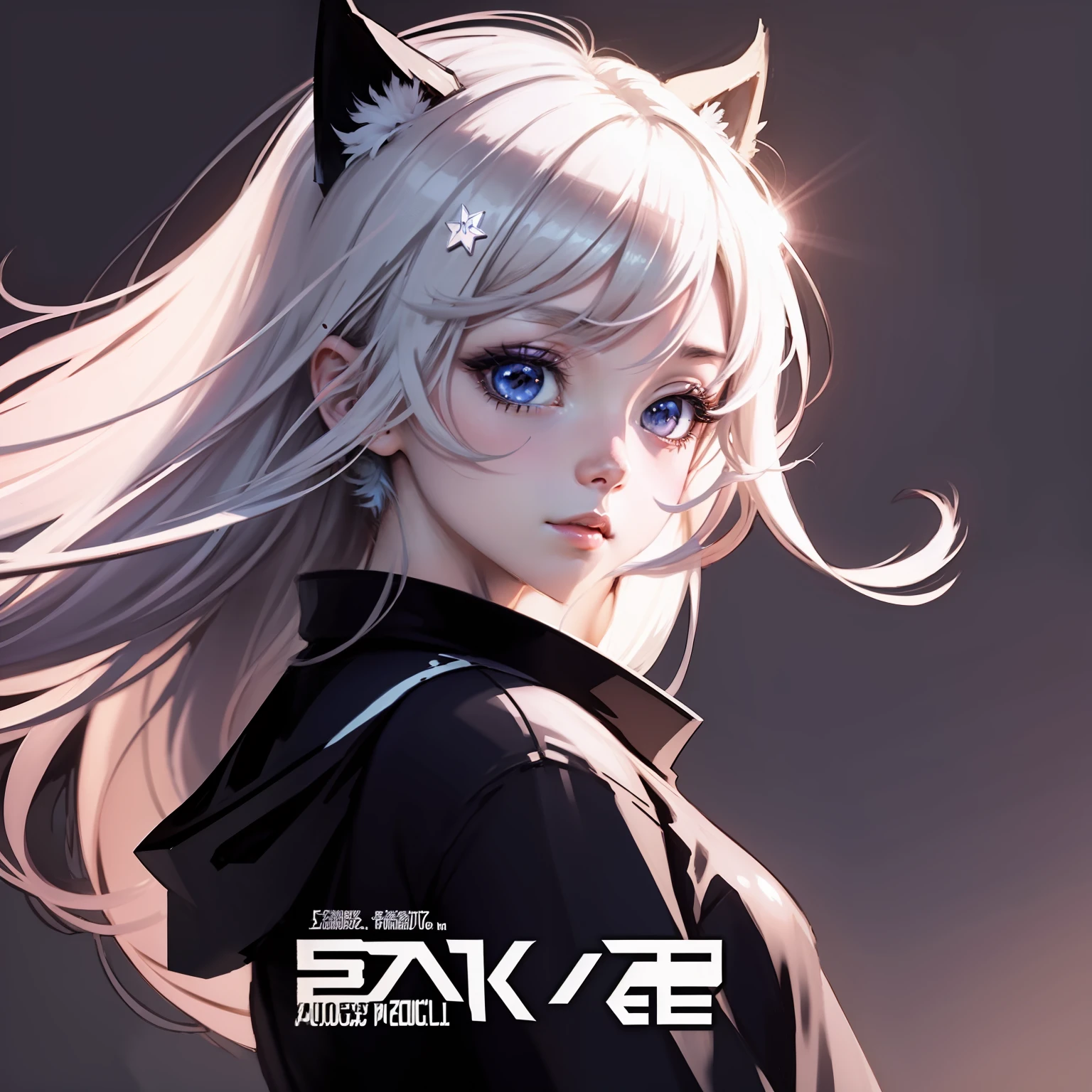 anime girl logo