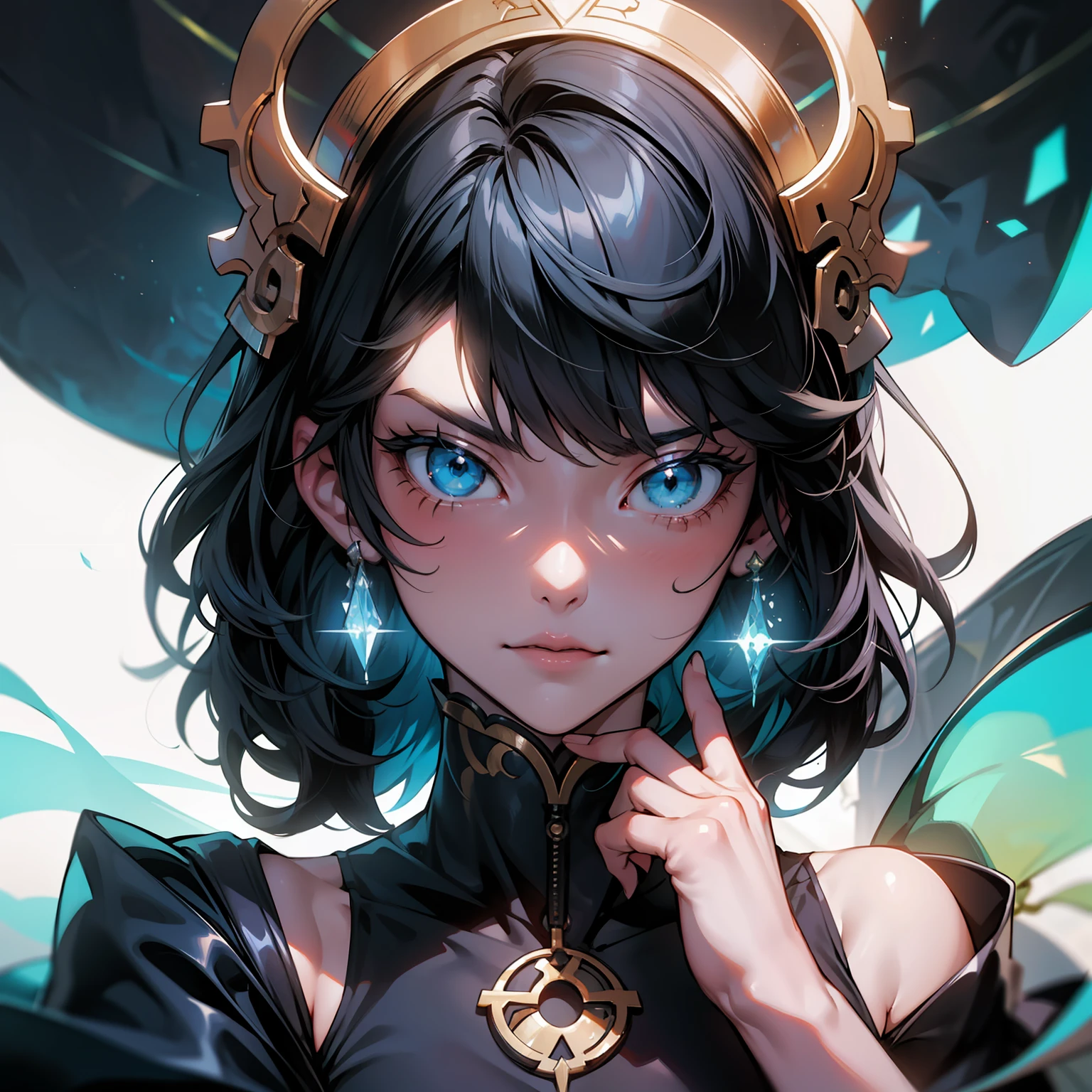 Y si... hay un monstruo en mi cabeza, en mi armario y debajo de mi cama?, motor irreal, Greg Rutkowski, loish, Rhads, Beeple, Makoto Shinkai y Lois Van Baarle, Ilya Kuvshinov, RossDrew, Tom Bagshaw, Alphonse Mucha, global ilumination, Entorno detallado e intrincado