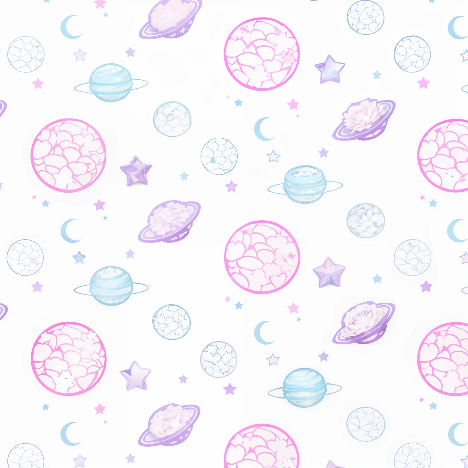 galaxy wallpaper with white stars, cores da imagem rosa, azul e roxo
