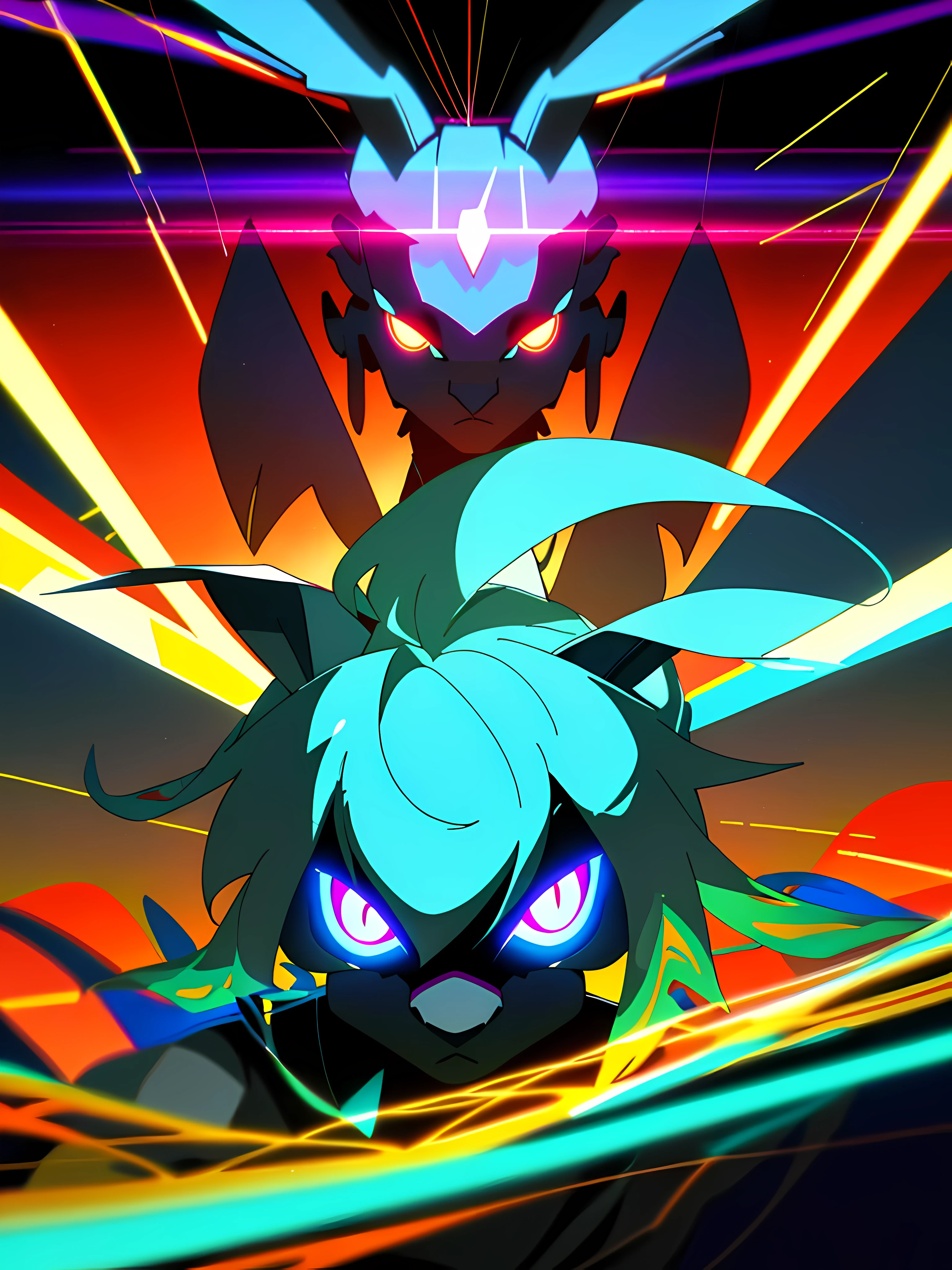 (blame! style abandoned tech landscape), (Zen, Amy Sol style), (like a tunnel that you follow to a tunnel of its own down a hollow in a cavern where the sun has never shone), abstract anthro rabbit figure wearing bunny ears, a blue anthro furry kemono rabbit, (vast decrepit scenery:1.2) blame! style, furry azure blue bunny rabbit in a purple shirt with a black background, blue anthropomorphic bunny rabbit, with glowing eyes, anthro portrait, head-on portrait, nightmarish illustration, glowing eyes everywhere, intense eye contact, hybrid human / anthro, electrixbunny, rabbit anthro portrait, ((portrait)), bunnypunk, weirdcore voidpunk fursona, wearing bunny ears, cover art with light abstraction, abstract, simple vector art, contemporary Cybernetic art, color gradients, soft color palettes, layered forms, whimsical animation, style Ethereal abstract, 4K, --v6
