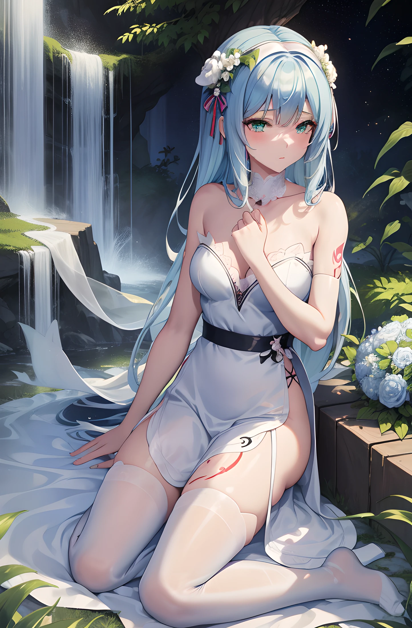 Anime girl in white dress with bucket of flowers, a maid in a magical forest, anime girls in maid costumes, sh, anime maids riding early tanks, splash art anime lolisexy maid in a magical forest, insect trainer girl, anime cat girl in a maid costume, Lori, small curvy loli, malothes, (masterpiece, top quality, best quality, official art, beautiful and aesthetic:1.2), a bird and a beautiful woman, beautiful woman, hone onna skeleton geisha, with geisha tattoo, yakuza tattoo on body, oriental tattoos, highly detailed tattoo, tattoo art, full body tattoo, full - body tattoos, highly detailed full-body art, female beautiful face, beautiful green eyes, skull phoenix bird, 8k, detail,best quality, perfect.