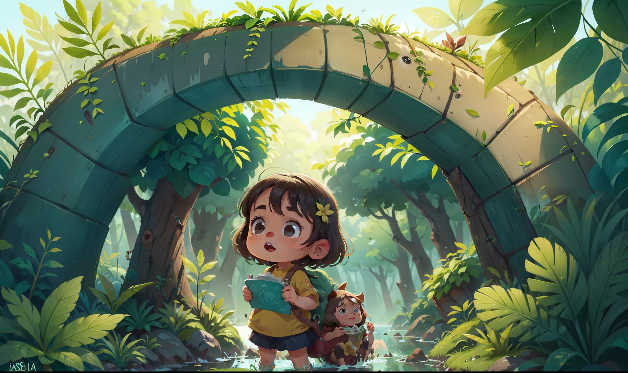 uma linda capa youtube. Era uma vez, em uma pequena cidade, vivia uma garotinha chamada Isabela. Desde muito nova, Isabela discovered her passion for plants and nature.