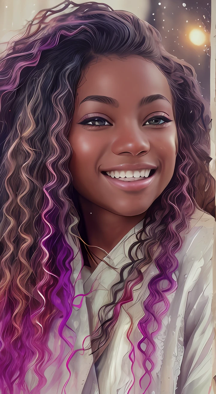 Colorful beautiful girl: a giru 8-years old, messy hair, oil painting, nice perfect face with soft skinice perfect face, blue yellow colors, light purple and violet additions, light red additions, intricate detail, splash screen, 8k resolution, masterpiece, cute face,artstation digital painting smooth veryBlack ink flow: 8k resolution photorealistic masterpiece: intricately detailed fluid gouache painting: by Jean Baptiste Mongue: calligraphy: acrylic: watercolor art, professional photography, natural lighting, volumetric lighting maximalist photoillustration: by marton bobzert:, complex, elegant, expansive, fantastical, wavy hair, vibrant