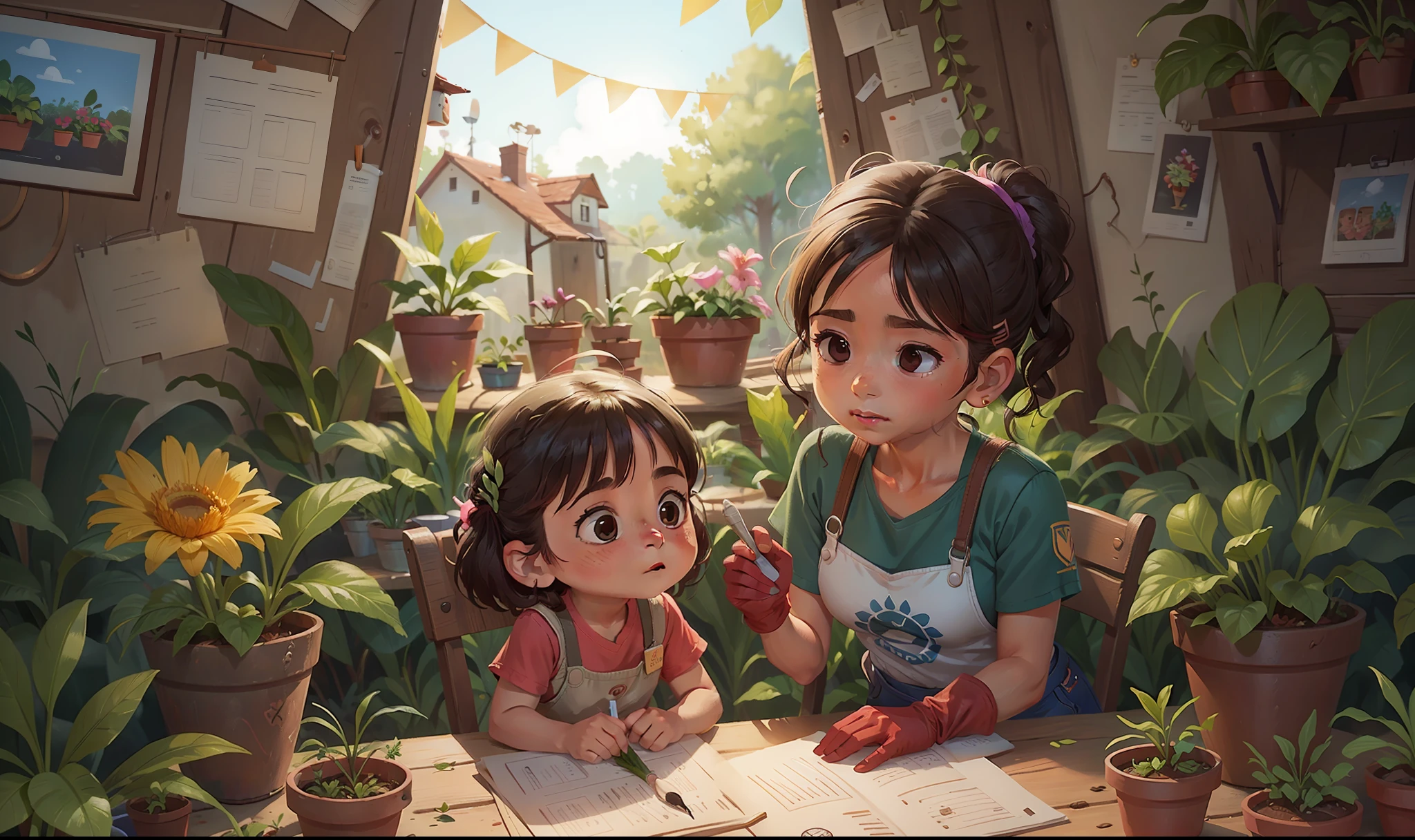 Isabela's parents have always supported her in her passion for gardening, Teaching her about the importance of caring for the environment.