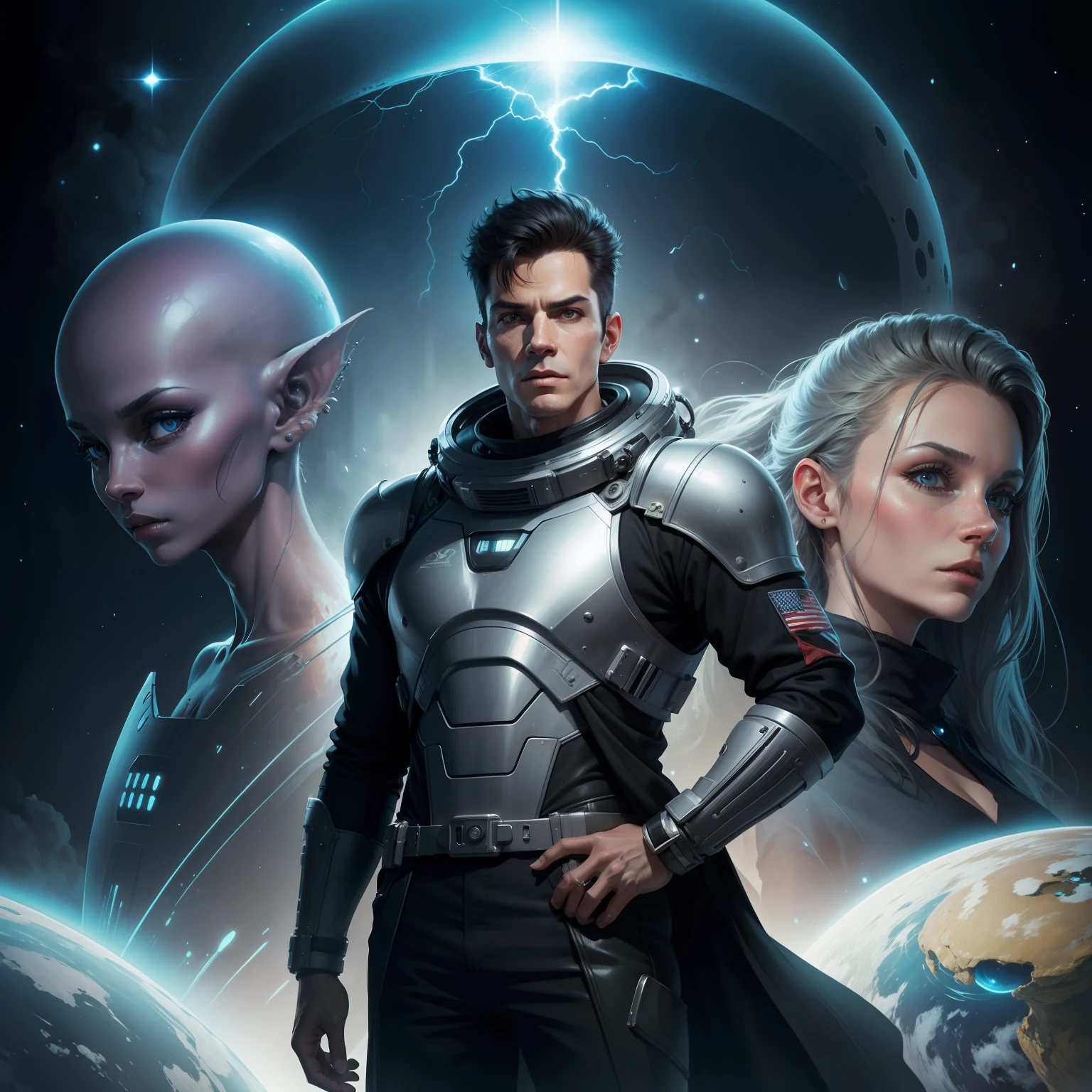 Alien, fantasia espacial, scientific fiction, new breed