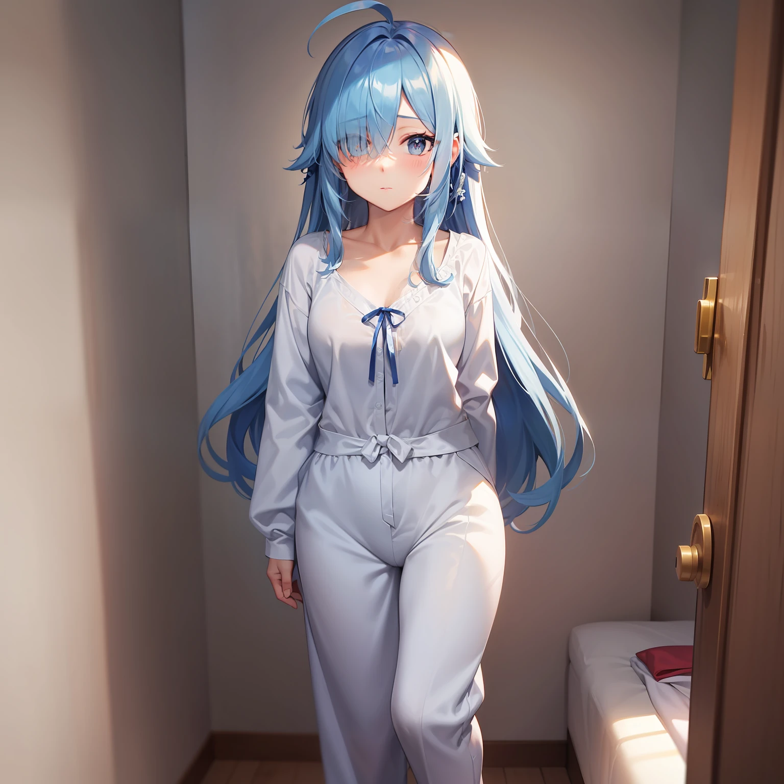 s Pajamas、White fabric