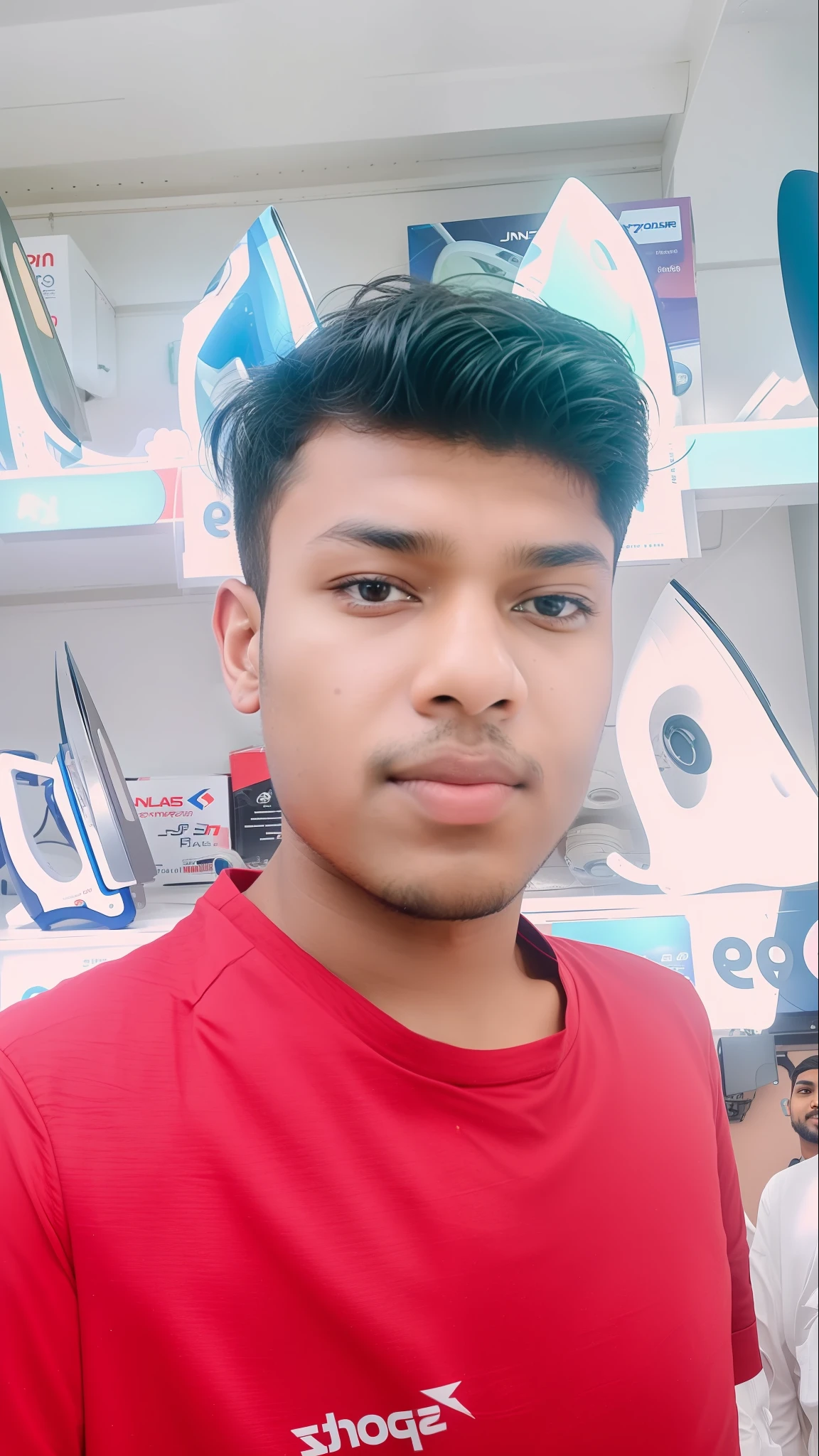 there is a man that is holding a pair of scissors, with accurate face, vinayak, riyahd cassiem, ayan nag, jayison devadas, mohamed chahin, face picture, shot on nikon z9, with kind face, selfie photo, taken with sony alpha 9, 8k selfie photograph, facebook profile picture, around 1 9 