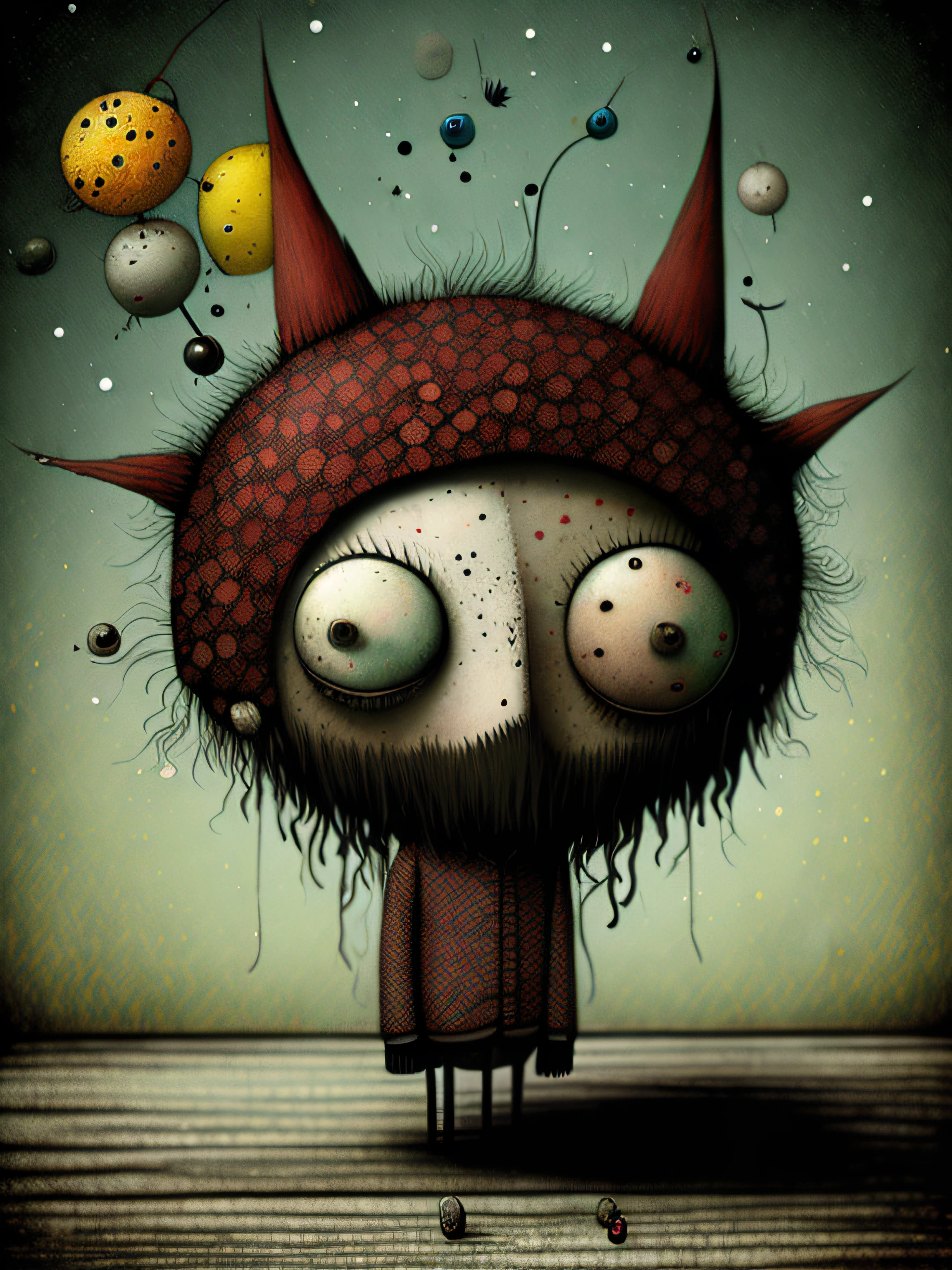 something in the way, colorful, punk, happy, upbeat, don hertzfeldt, Hieronymus Bosch, Gabriel Pacheco
