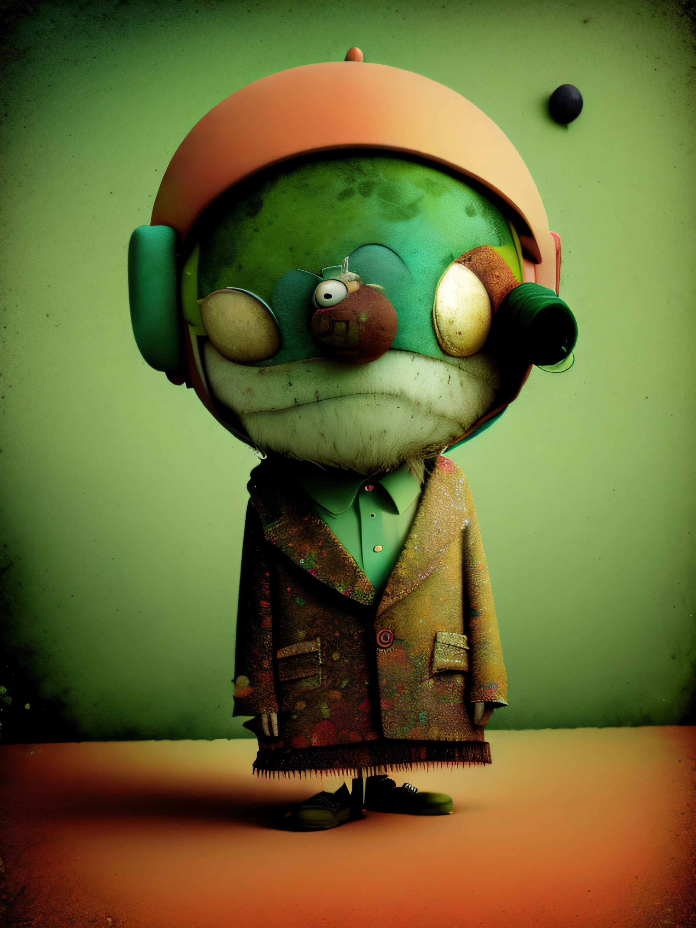 A stranger on the road, colorido, punk, feliz, optimista, don hertzfeldt, Hieronymus Bosch, Gabriel Pacheco