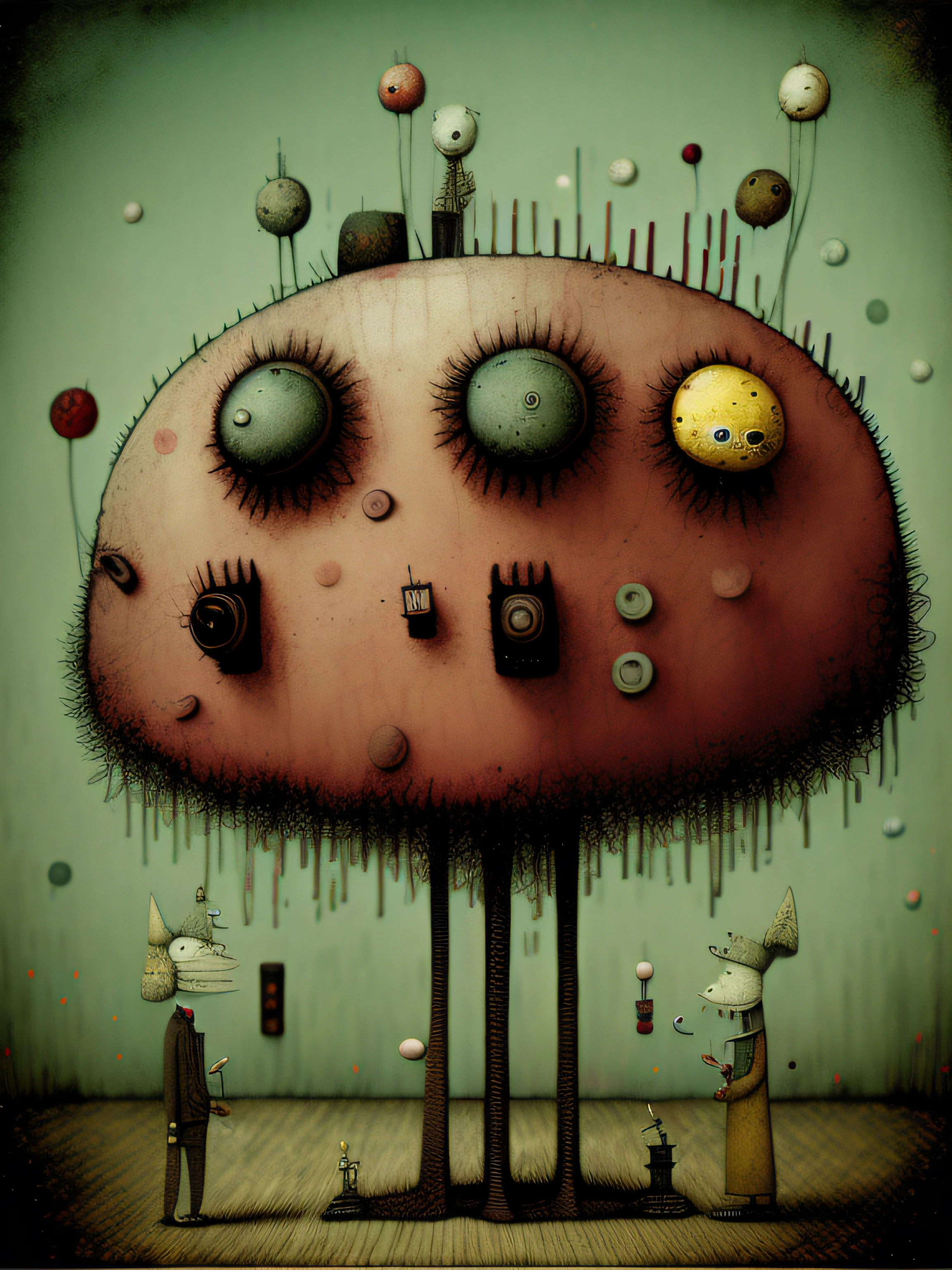 A strange wedding, colorido, punk, feliz, optimista, Don Hertzfeldt, El Bosco, Gabriel Pacheco