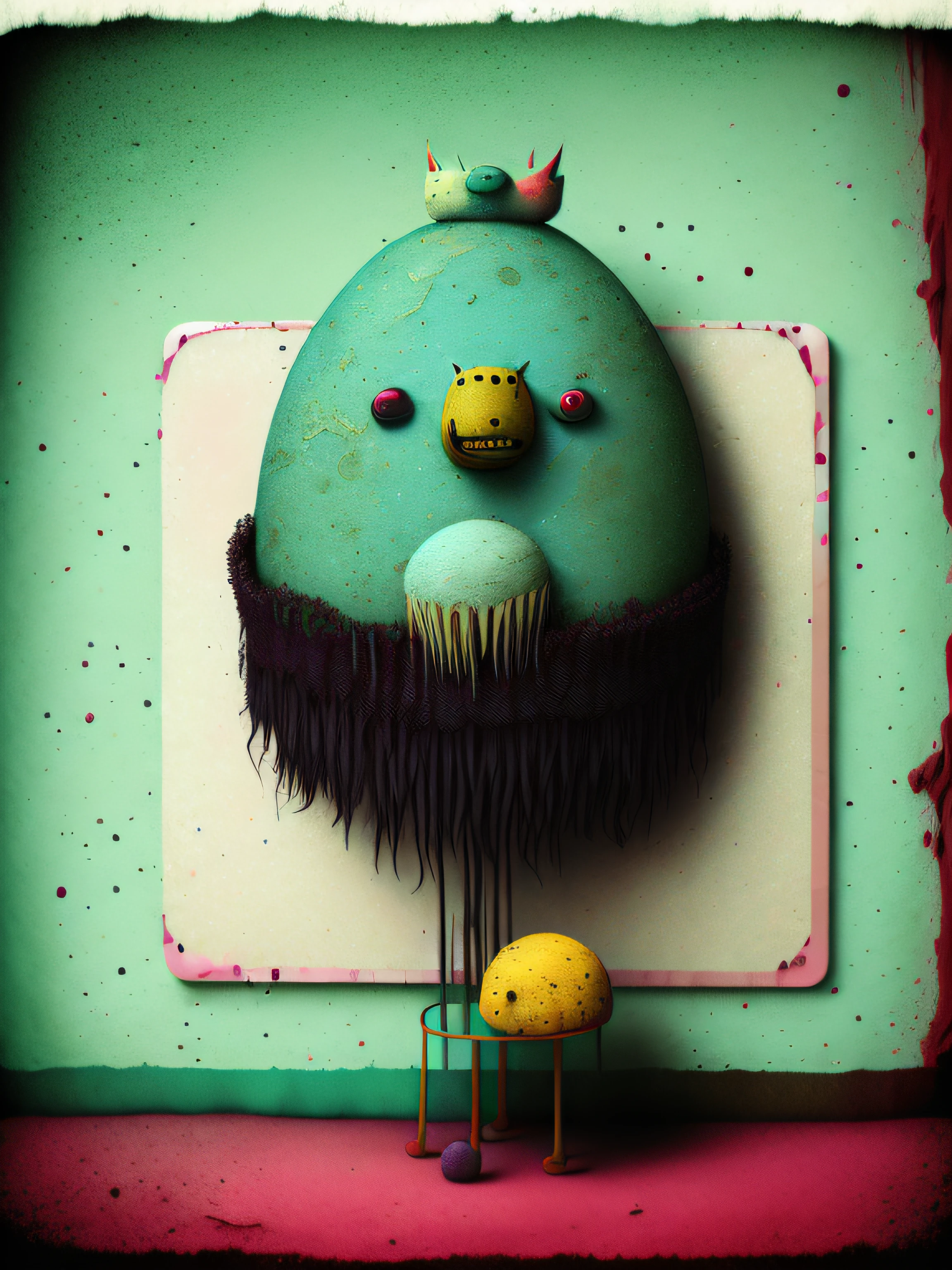 A strange ice cream, colorido, punk, feliz, optimista, Don Hertzfeldt, El Bosco, Gabriel Pacheco