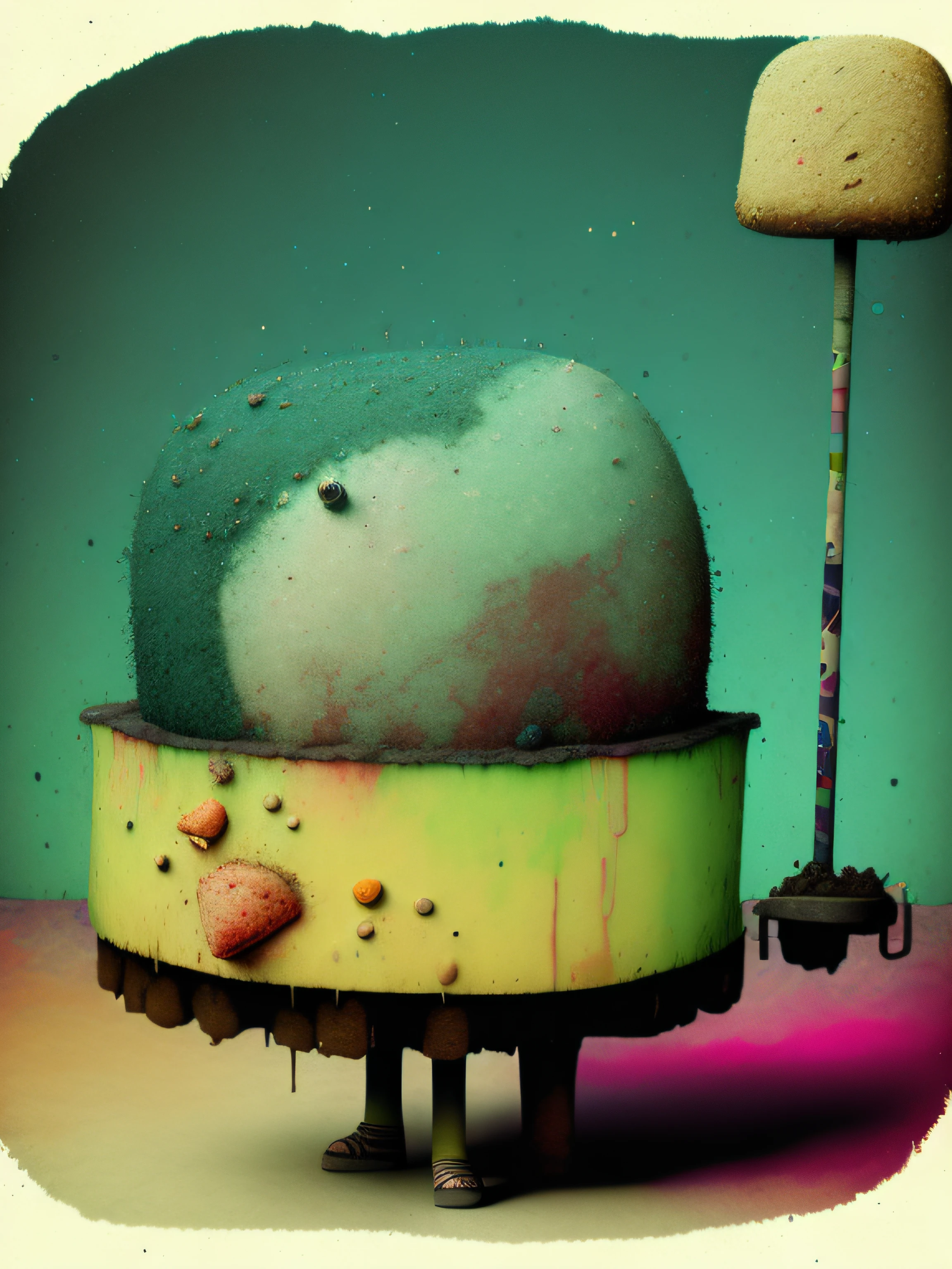 A strange ice cream, colorido, punk, feliz, optimista, Don Hertzfeldt, El Bosco, Gabriel Pacheco