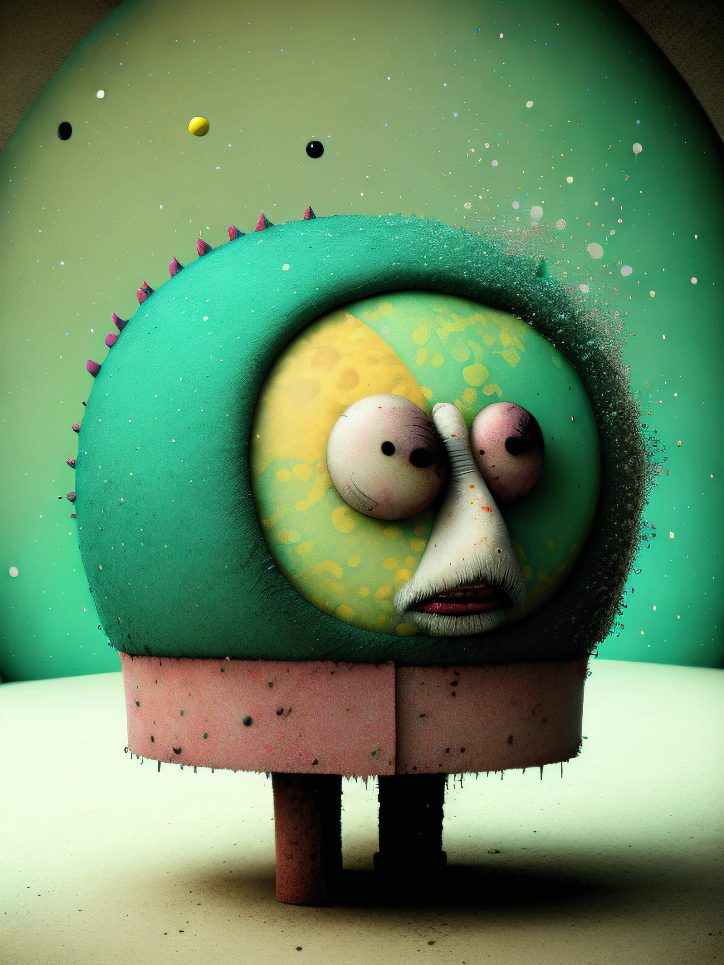 A strange ice cream, colorido, punk, feliz, optimista, Don Hertzfeldt, El Bosco, Gabriel Pacheco