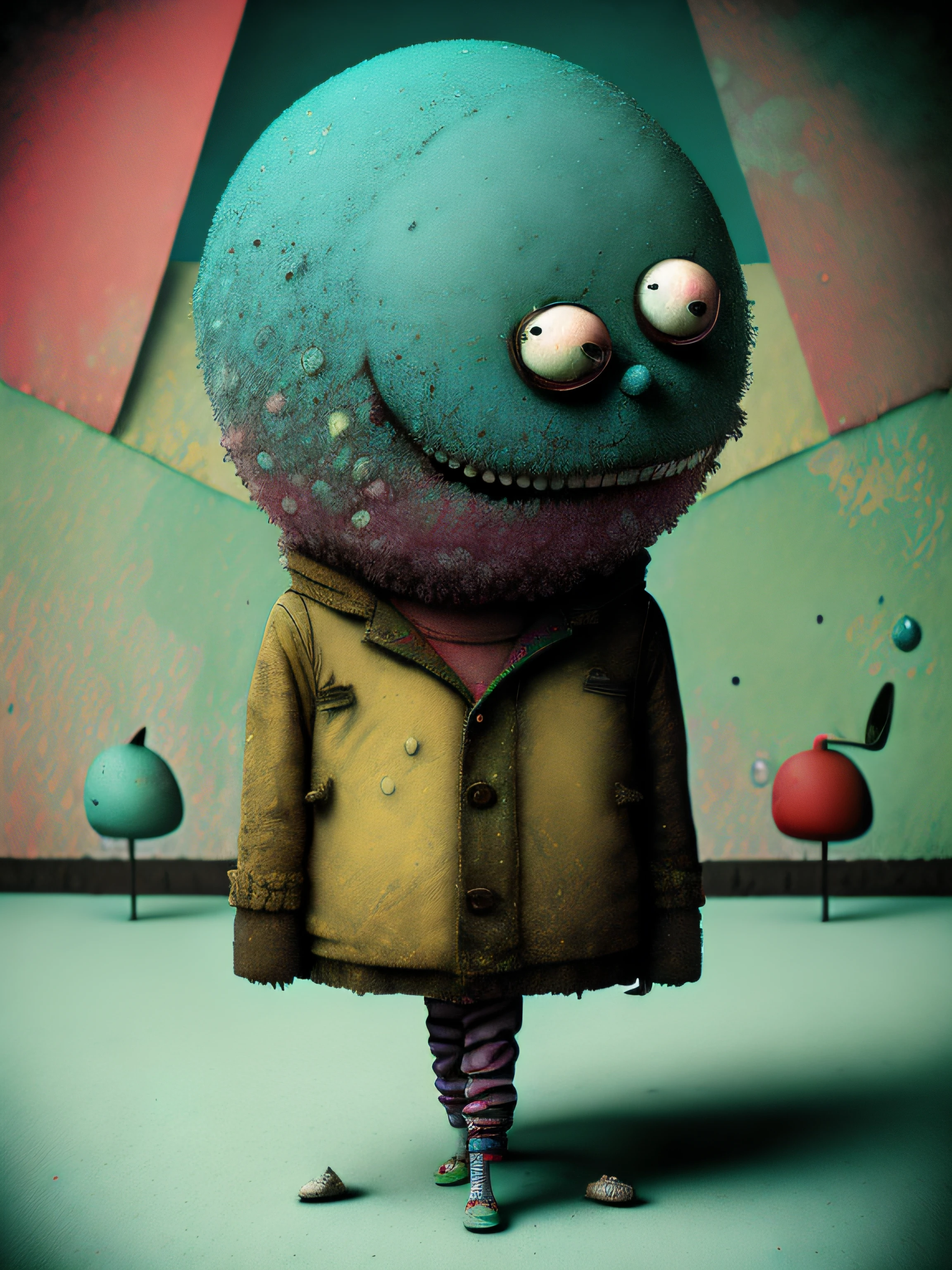 A strange ice cream, colorido, punk, feliz, optimista, Don Hertzfeldt, El Bosco, Gabriel Pacheco