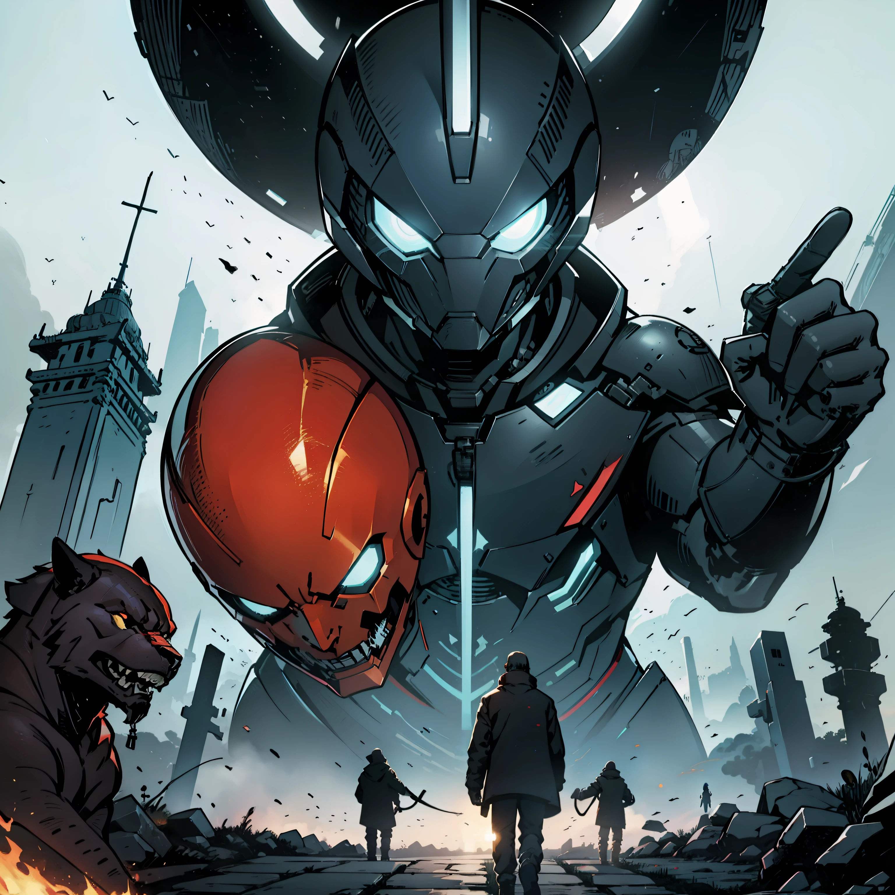 Alexander Cross is the leader of Corporation C.G.E, known for his relentless focus on achieving his goals and growing the corporation. He firmly believes in the superiority of the human race and is willing to do whatever it takes to keep it at the top, even if it means the conquest and domination of other alien races. His father's harsh childhood and influence shaped his personality and firm beliefs.