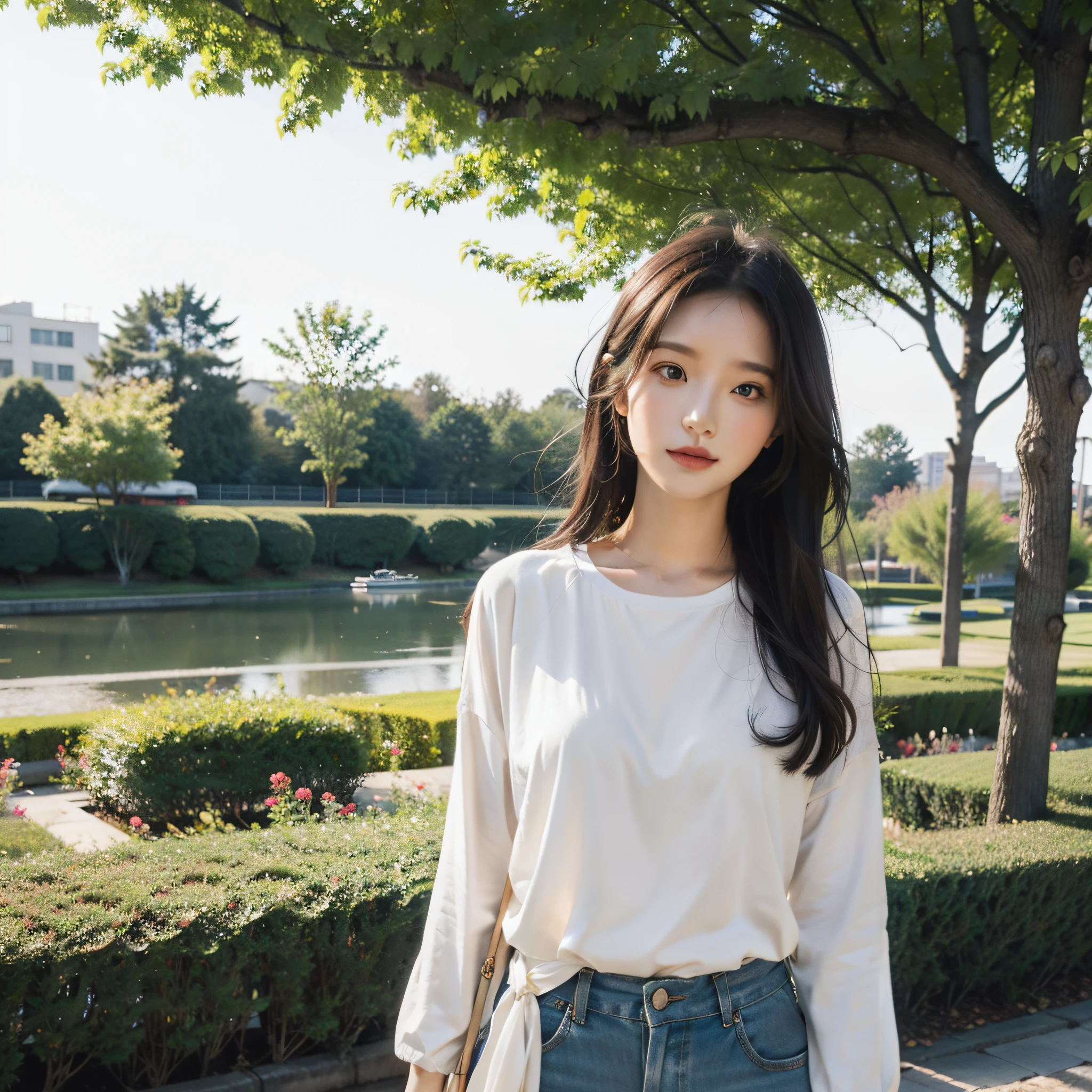 1girl,MoYou,A half body,(Outdoors)