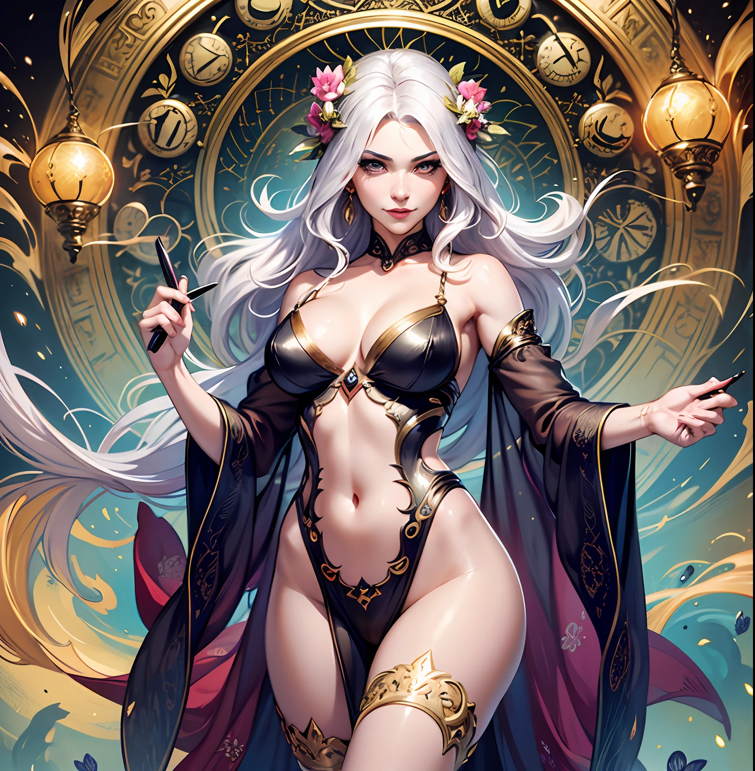 face by tom bagshaw art station,, Moon Goddess, Full Length Figure, Contemptuous Gaze, Detailed Face, (Naked: 1.4), (See-Through Lingerie: 1.3), Gold Decoration, Black Plain Background,beautiful caucasian girl close-up, body in dynamic movement, oil, digital art, splash, full body,art by Sakimichan,oriental mandala tattoo, fractal background, silver and gold and bronze spirit,floating antique clock, lamp ancient, splash,seductive pose, visible pubic hair, breasts visible,full body,beautiful European Caucasian Girl, Beauty, sexy, bare breast, cleavage, bare legs, see-through, standing, hanfu, wet, clear, realistic, highest detail, dragon pattern, phoenix, sacred, holy, golden mountains, heavenly palace, countless palaces, clouds, golden light, golden lotus, (tianchi bath), view of pubic hair,splash, full body,art by Sakimichan,slight smile,plash,seductive pose, visible pubic hair, breasts visible,full body,Transparent clothing, slight smile,Jean-Baptiste Monge style, bright, beautiful , splash, Glittering , cute and adorable, filigree, , rim lighting, lights, extremely , magic, surreal, fantasy, digital art, , wlop, artgerm and james jean,floating antique clock, lamp ancient, splash,floating antique clock,face by tom bagshaw art station,, The perfect masterpiece,Highest quality,Perfect artwork,8K, Upper Body Lens,front portrait,Delicate face,Watching the audience, beautifuGirl,Magical transparent eyes,white hair,Red background, Digital Art,plane illustrations,colorful illustration,minimalist style,anime cartoon style,face by tom bagshaw art station, view of pubic hair,Goddess maiden, gorgeous, splashing, flame, flowing pen and ink,full female body, beautiful caucasian girl close-up, body in dynamic movement,fluid, 3d fractals, light particles, spirit ink, smooth, shimmery, dreamy glow, 16k, sf, complex art masterpiece, Transparent clothing, slight smile,, open legs, view of pubic hair, 1 sexy girl in transparent forest clothes,exposed breasts, open transparent t-shir