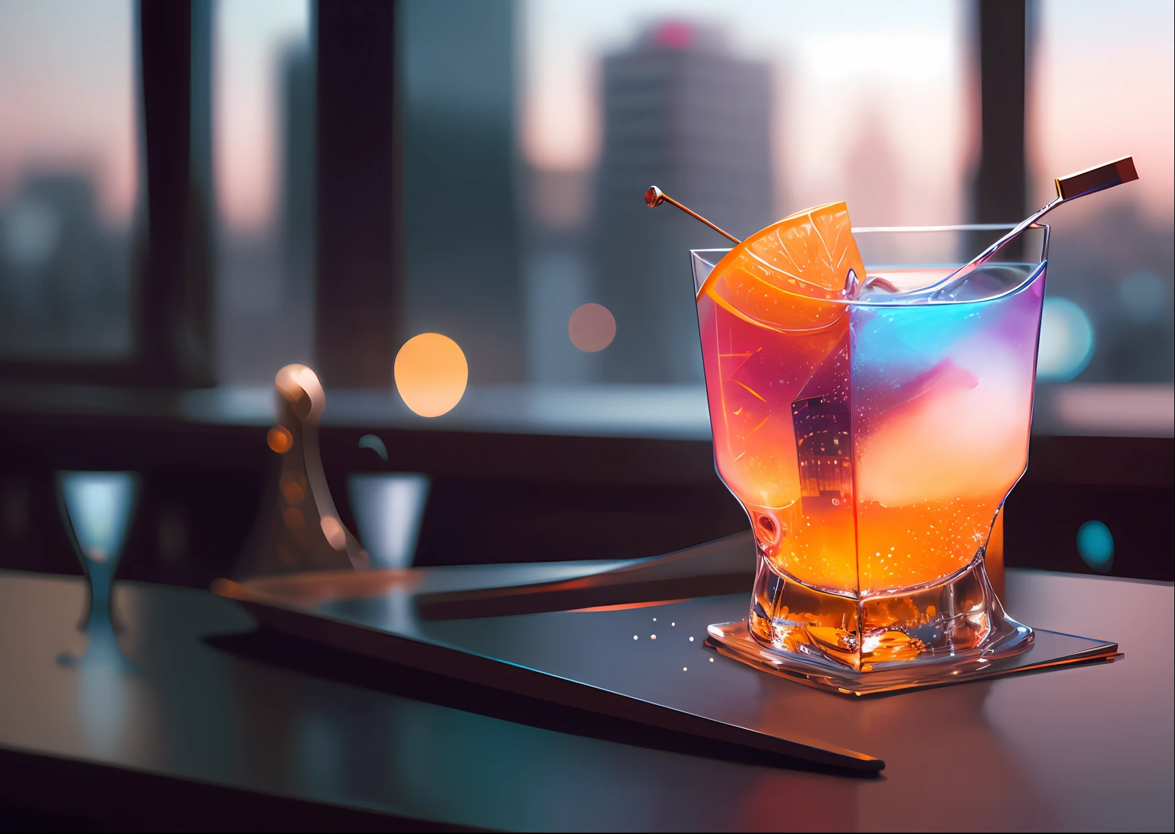 cocktailworld, no humans, scenery, street, window, depth of field , ((blurry background)),
masterpiece, best quality, ultra detail,