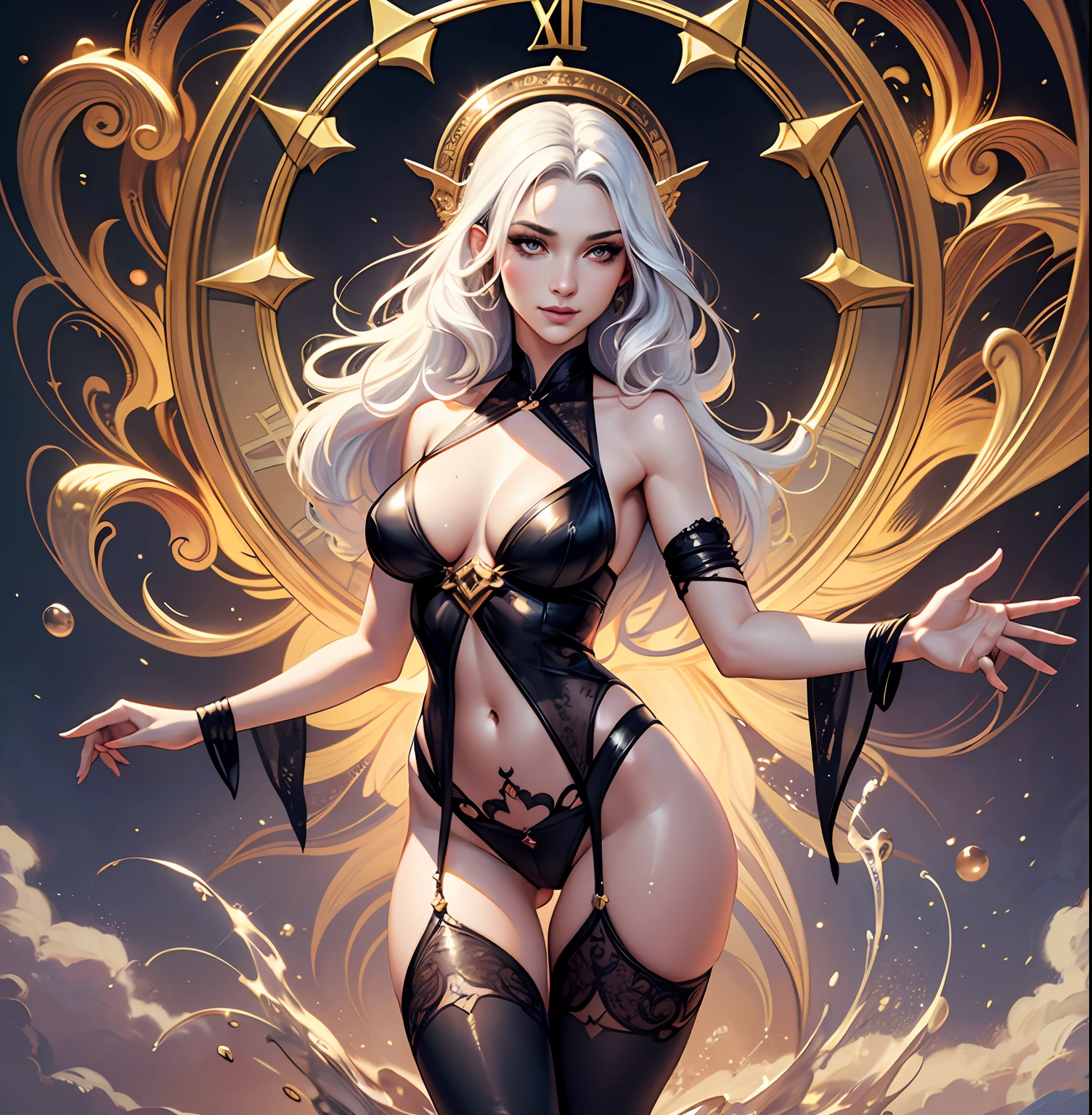 face by tom bagshaw art station,, Moon Goddess, Full Length Figure, Contemptuous Gaze, Detailed Face, (Naked: 1.4), (See-Through Lingerie: 1.3), Gold Decoration, Black Plain Background,beautiful caucasian girl close-up, body in dynamic movement, oil, digital art, splash, full body,art by Sakimichan,oriental mandala tattoo, fractal background, silver and gold and bronze spirit,floating antique clock, lamp ancient, splash,seductive pose, visible pubic hair, breasts visible,full body,beautiful European Caucasian Girl, Beauty, sexy, bare breast, cleavage, bare legs, see-through, standing, hanfu, wet, clear, realistic, highest detail, dragon pattern, phoenix, sacred, holy, golden mountains, heavenly palace, countless palaces, clouds, golden light, golden lotus, (tianchi bath), view of pubic hair,splash, full body,art by Sakimichan,slight smile,plash,seductive pose, visible pubic hair, breasts visible,full body,Transparent clothing, slight smile,Jean-Baptiste Monge style, bright, beautiful , splash, Glittering , cute and adorable, filigree, , rim lighting, lights, extremely , magic, surreal, fantasy, digital art, , wlop, artgerm and james jean,floating antique clock, lamp ancient, splash,floating antique clock,face by tom bagshaw art station,, The perfect masterpiece,Highest quality,Perfect artwork,8K, Upper Body Lens,front portrait,Delicate face,Watching the audience, beautifuGirl,Magical transparent eyes,white hair,Red background, Digital Art,plane illustrations,colorful illustration,minimalist style,anime cartoon style,face by tom bagshaw art station, view of pubic hair,Goddess maiden, gorgeous, splashing, flame, flowing pen and ink,full female body, beautiful caucasian girl close-up, body in dynamic movement,fluid, 3d fractals, light particles, spirit ink, smooth, shimmery, dreamy glow, 16k, sf, complex art masterpiece, Transparent clothing, slight smile,, open legs, view of pubic hair, 1 sexy girl in transparent forest clothes,exposed breasts, open transparent t-shir