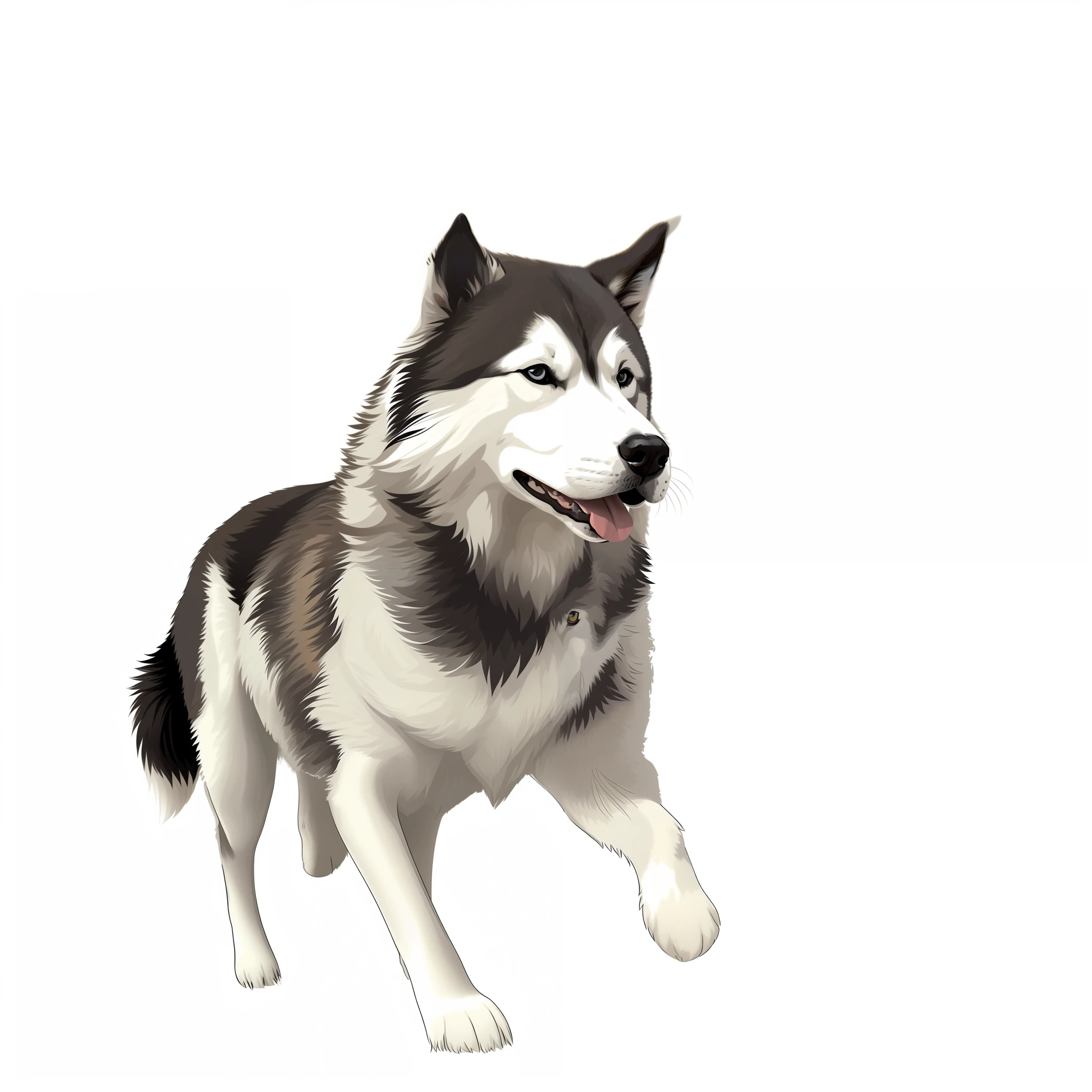 rabo de husky siberiano branco,husky siberia en pintura