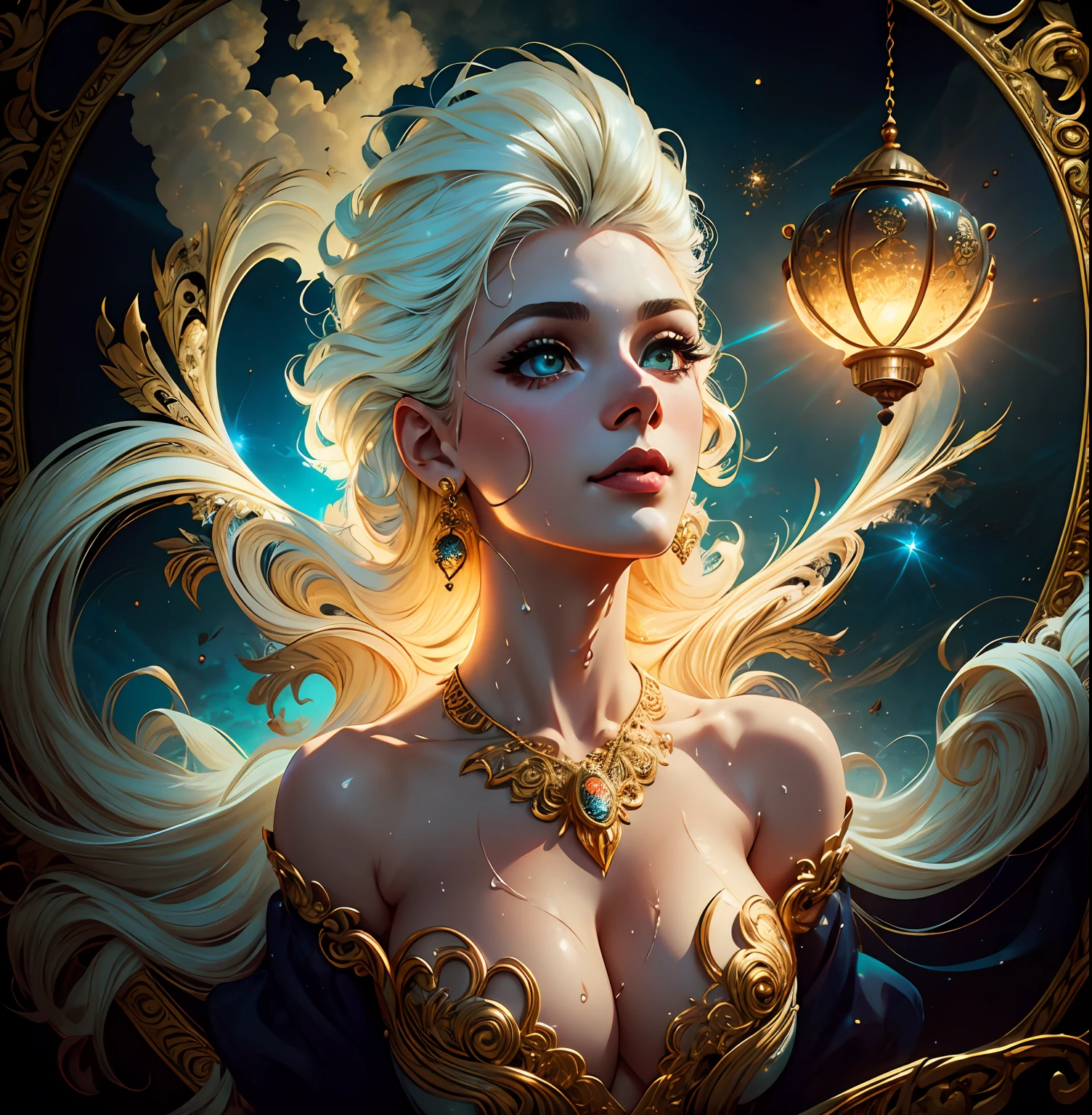 face by tom bagshaw art station,, Moon Goddess, Full Length Figure, Contemptuous Gaze, Detailed Face, (Naked: 1.4), (See-Through Lingerie: 1.3), Gold Decoration, Black Plain Background,beautiful caucasian girl close-up, body in dynamic movement, oil, digital art, splash, full body,art by Sakimichan,oriental mandala tattoo, fractal background, silver and gold and bronze spirit,floating antique clock, lamp ancient, splash,seductive pose, visible pubic hair, breasts visible,full body,beautiful European Caucasian Girl, Beauty, sexy, bare breast, cleavage, bare legs, see-through, standing, hanfu, wet, clear, realistic, highest detail, dragon pattern, phoenix, sacred, holy, golden mountains, heavenly palace, countless palaces, clouds, golden light, golden lotus, (tianchi bath), view of pubic hair,splash, full body,art by Sakimichan,slight smile,plash,seductive pose, visible pubic hair, breasts visible,full body,Transparent clothing, slight smile,Jean-Baptiste Monge style, bright, beautiful , splash, Glittering , cute and adorable, filigree, , rim lighting, lights, extremely , magic, surreal, fantasy, digital art, , wlop, artgerm and james jean,floating antique clock, lamp ancient, splash,floating antique clock,face by tom bagshaw art station,, The perfect masterpiece,Highest quality,Perfect artwork,8K, Upper Body Lens,front portrait,Delicate face,Watching the audience, beautifuGirl,Magical transparent eyes,white hair,Red background, Digital Art,plane illustrations,colorful illustration,minimalist style,anime cartoon style,face by tom bagshaw art station, view of pubic hair,Goddess maiden, gorgeous, splashing, flame, flowing pen and ink,full female body, beautiful caucasian girl close-up, body in dynamic movement,fluid, 3d fractals, light particles, spirit ink, smooth, shimmery, dreamy glow, 16k, sf, complex art masterpiece, Transparent clothing, slight smile,, open legs, view of pubic hair, 1 sexy girl in transparent forest clothes,exposed breasts, open transparent t-shir