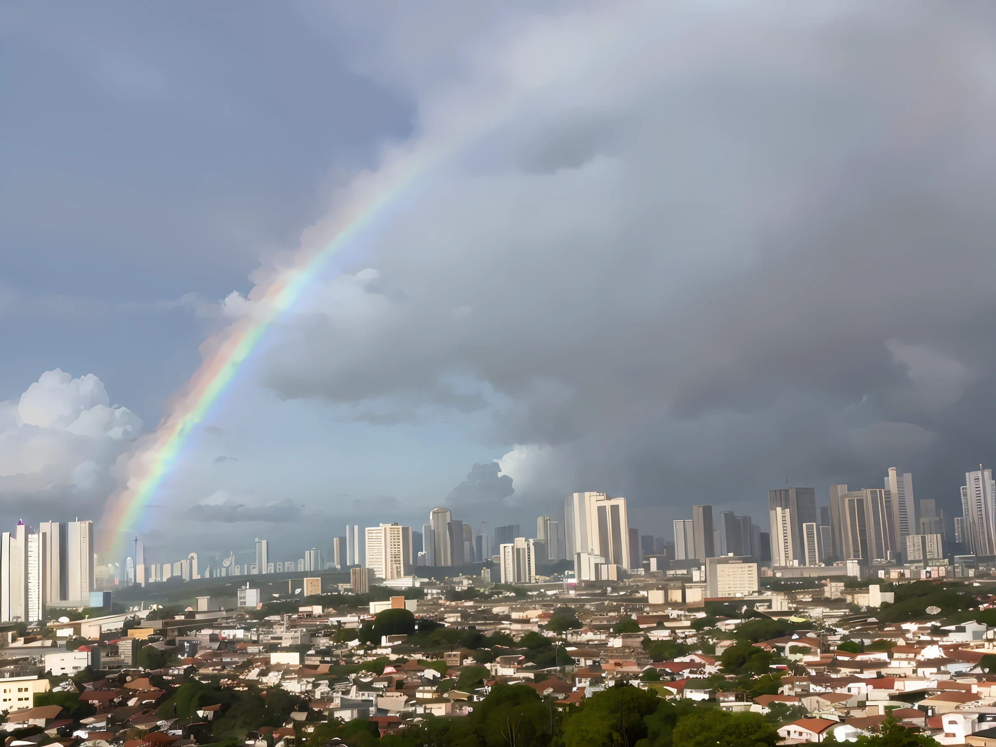 Rainbow Araffe over a city with a rainbow in the sky, recife, rainbow in the sky, just one rainbow 8 k, pairando sobre uma cidade, Directed by: Fernando Gerassi, rainbows in the background, Directed by: Felipe Seade, Directed by: Willian Murai, Rio de Janeiro, in Rio de Janeiro, Directed by: Nandor Soldier, Directed by: Manuel Franquelo