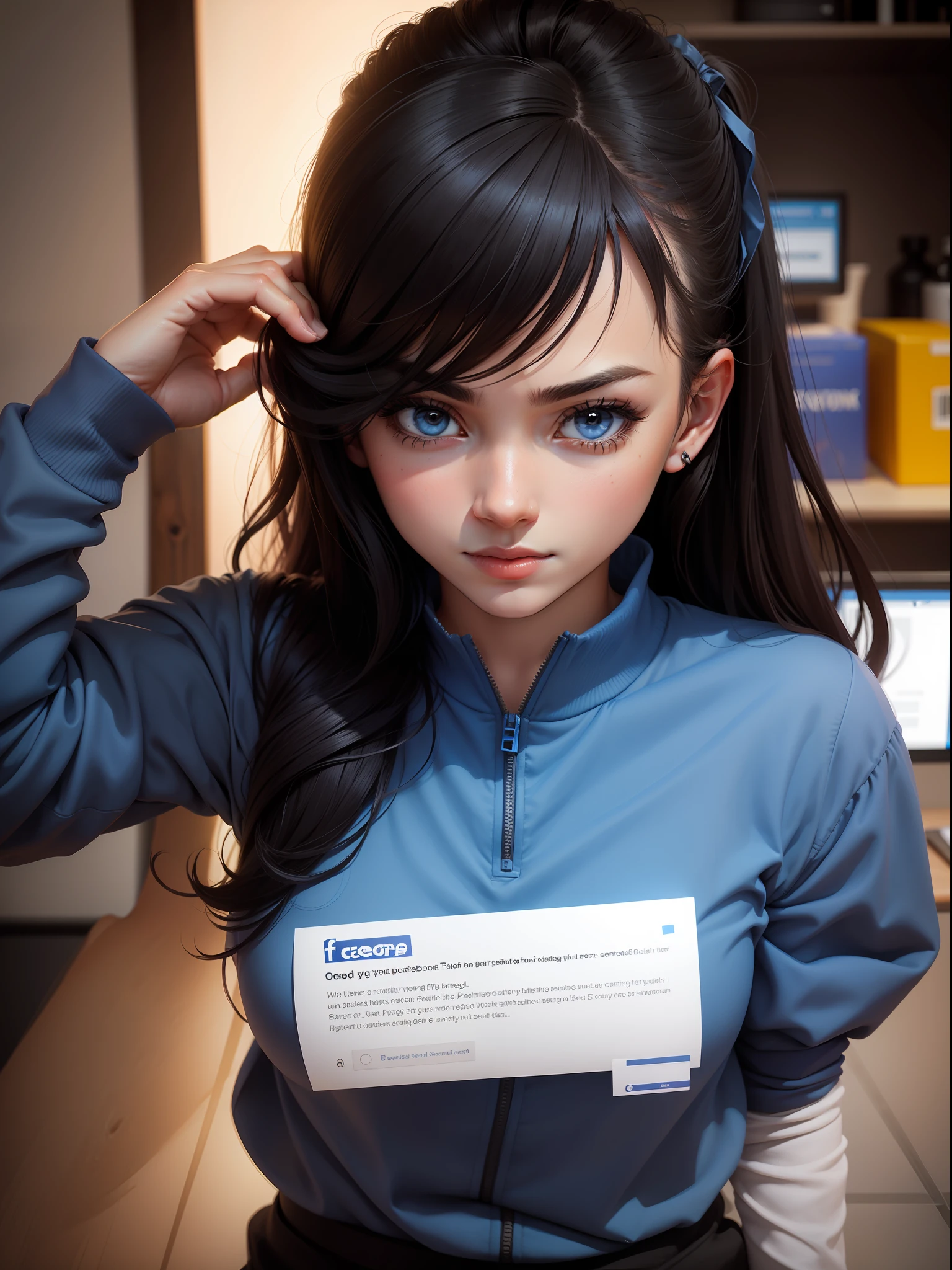 Create an avatar of facebook from a person