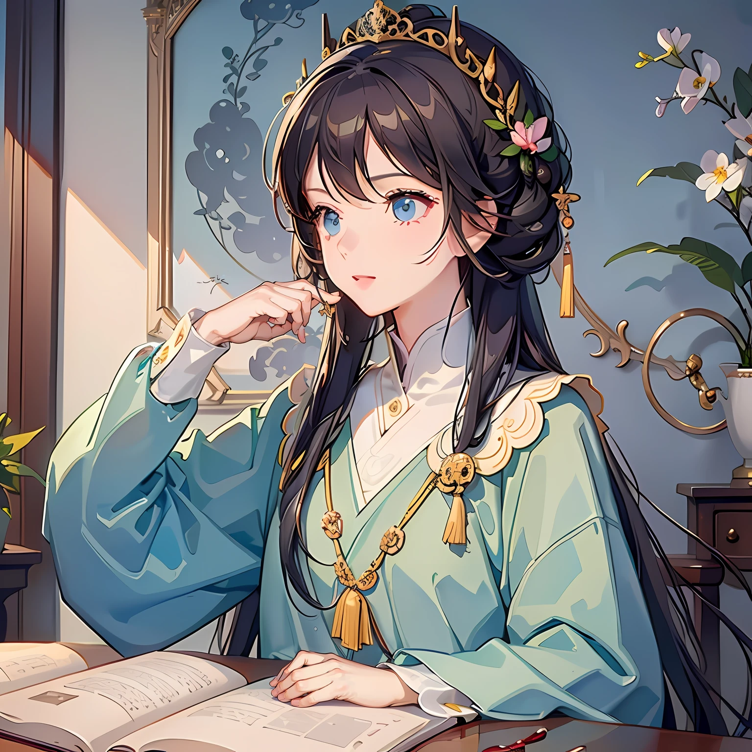 Also study at eleven or twelve o'clock in the evening,Get up at six in the morning to memorize the text