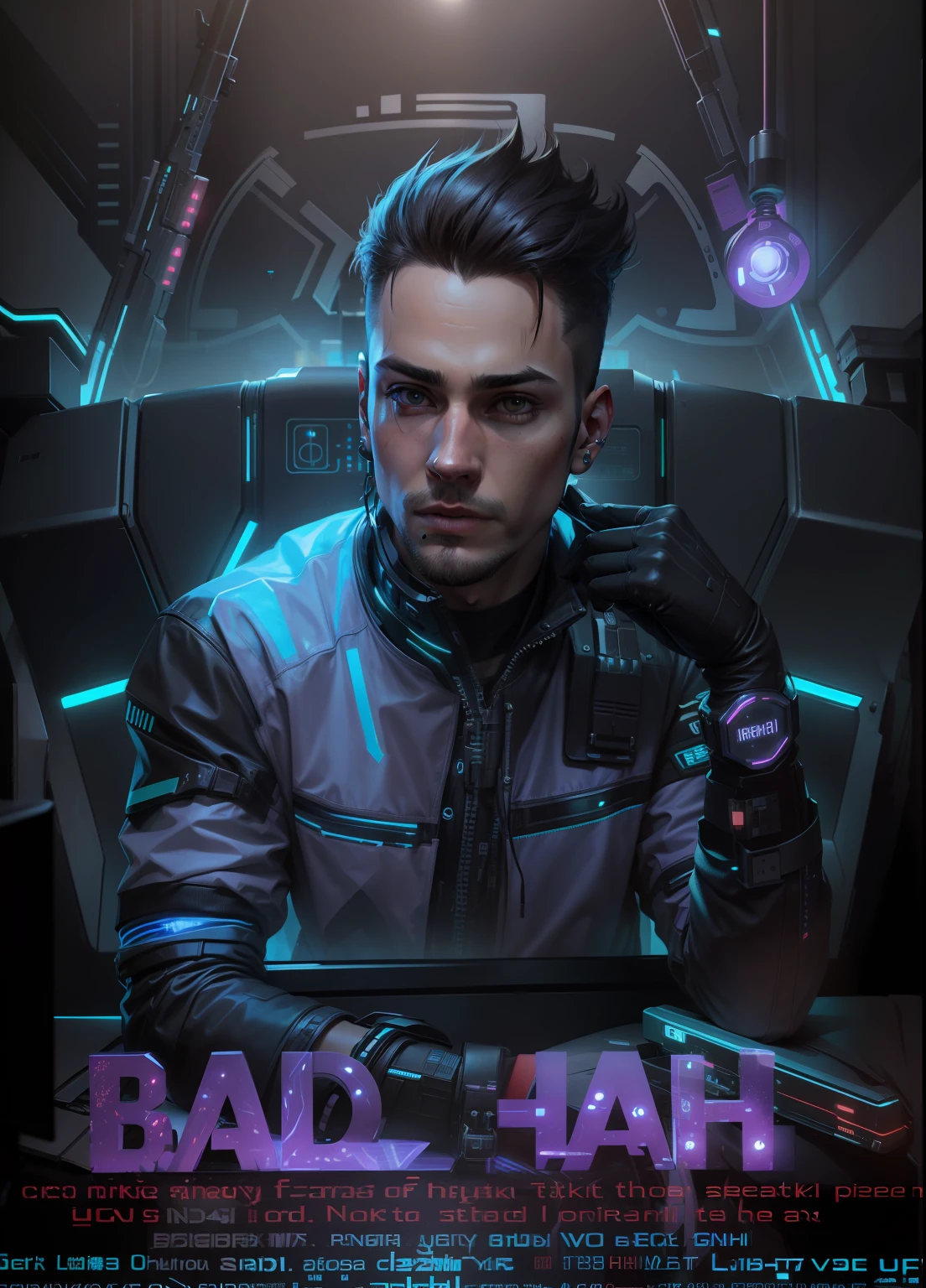 Same real face. cyberpunk. handsome boy. 8k ultra hd