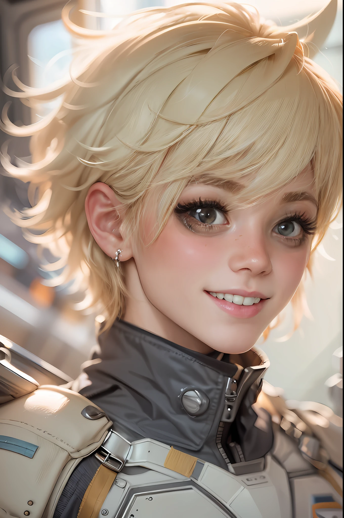Cute big eyes with eyelashes, dark colour