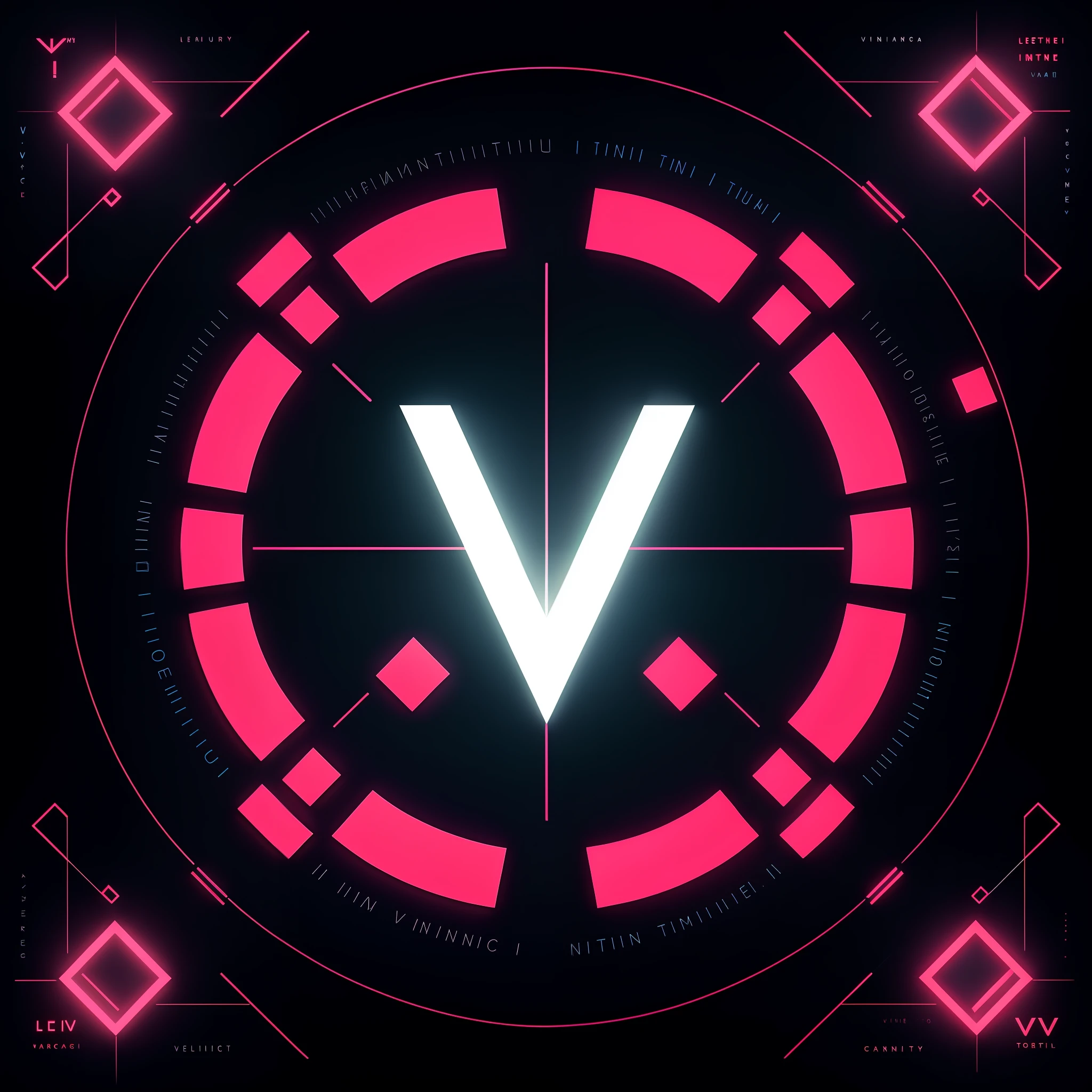 "Create a futuristic, technology-inspired logo letter 'V' that incorporates innovation and cutting-edge technology. A letra 'V' deve ser elegante, geometric, e minimalista, evoking a sense of modernity and advancement.
Imagine the letter 'V' with sharp angles and clean lines, giving it a dynamic and bold look. Incorporate elements such as circuit board patterns, circuitos digitais, or binary code within the 'V' to signify its technology-oriented nature.
A paleta de cores deve ser composta por cores ousadas e inspiradas na tecnologia, as electric blue, verde neon vibrante, or metallic silver. These colors should exude energy and a sense of high-tech sophistication.
Consider adding subtle 3D effects or gradients to the 'V' to create a sense of depth and dimension, enhancing the futuristic look.
A fonte utilizada para qualquer texto de acompanhamento deve complementar o 'V' e manter um, clean style that's easy to read.
This technology-inspired 'V' logo should represent a vision of the future, innovation, and the exciting possibilities of technology in a visually captivating and unique way."
Use this prompt as a starting point to create a technology-focused 'V' letter logo that conveys a sense of modernity and cutting-edge technology.