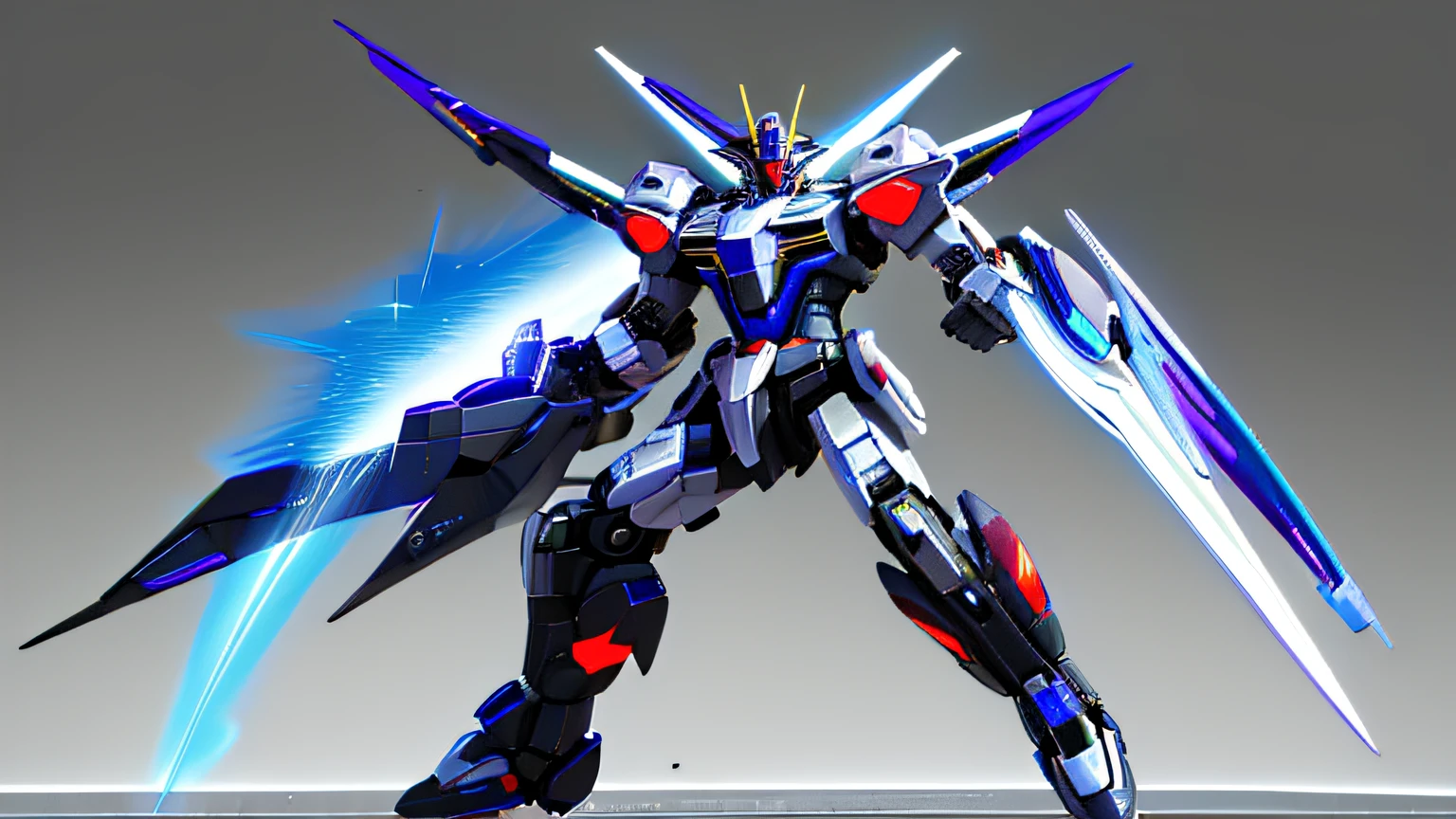 ((masterpiece)), a (((robot))) with sleek and menacing design, glowing eyes, full body, highly detailed