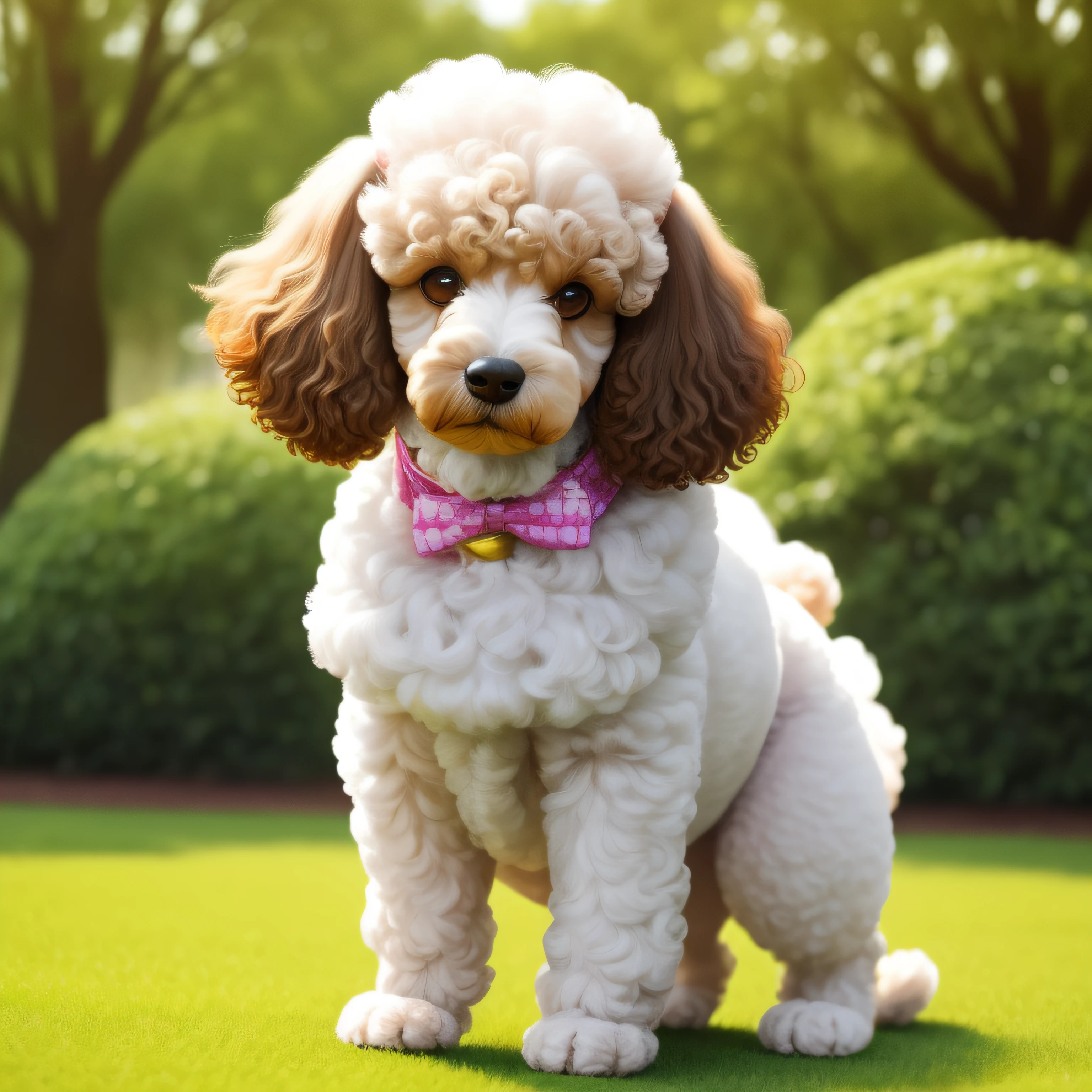 Cute poodle,Have fun,Full body photo,k hd,Photo drawing,HD picture,photographed,photore,